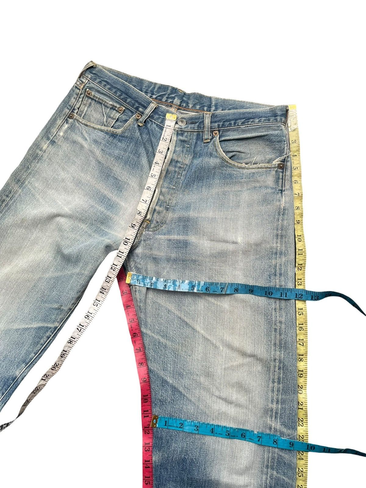 Levi's Vintage Levis 501 E 1966 1967 Selvedge Denim Size US 32 / EU 48 - 17 Thumbnail