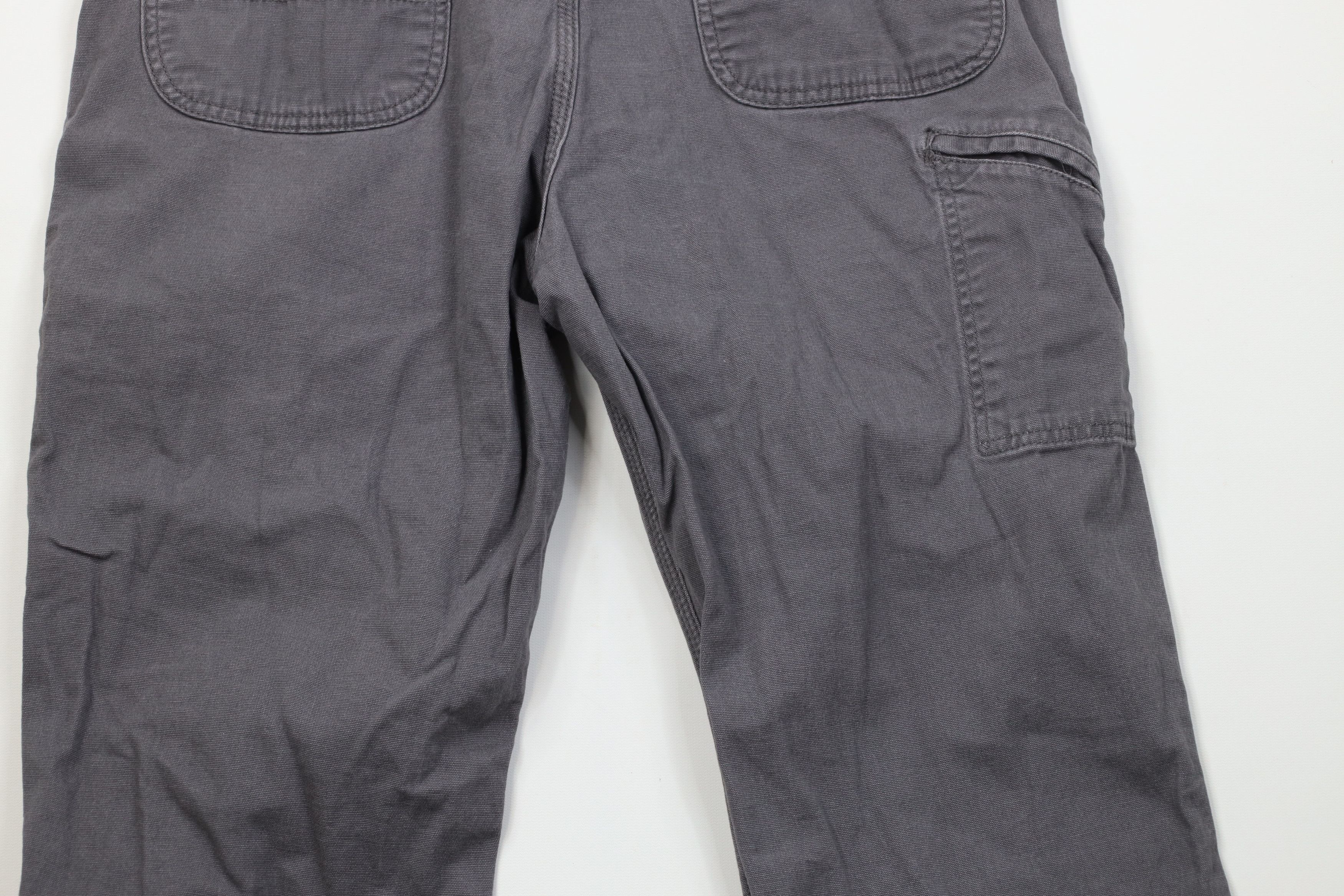 Carhartt Vintage Carhartt Relaxed Fit Canvas Wide Leg Dungaree Pants Size US 36 / EU 52 - 11 Thumbnail