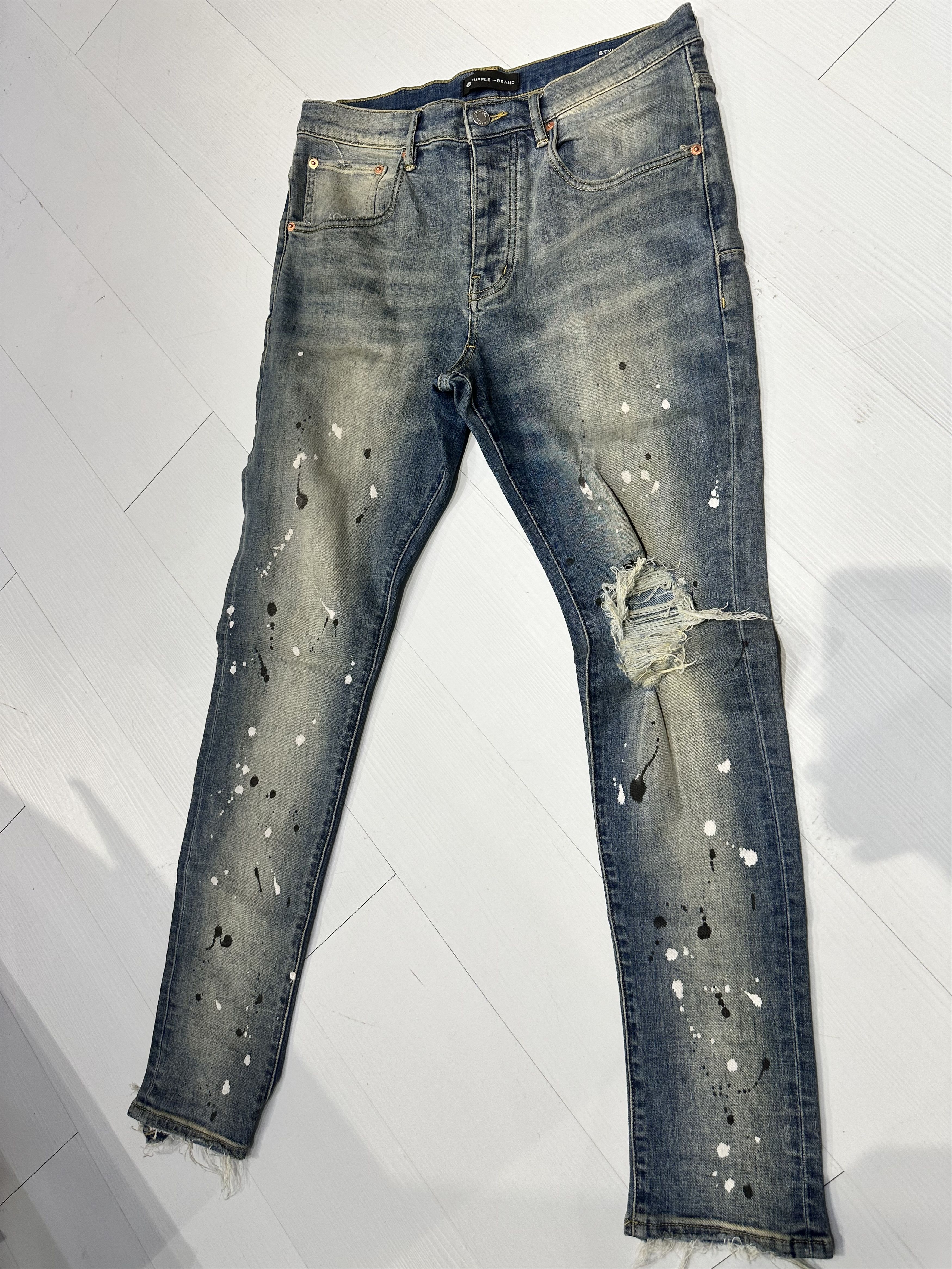 Purple Brand PURPLE JEANS Size US 30 / EU 46 - 1 Thumbnail