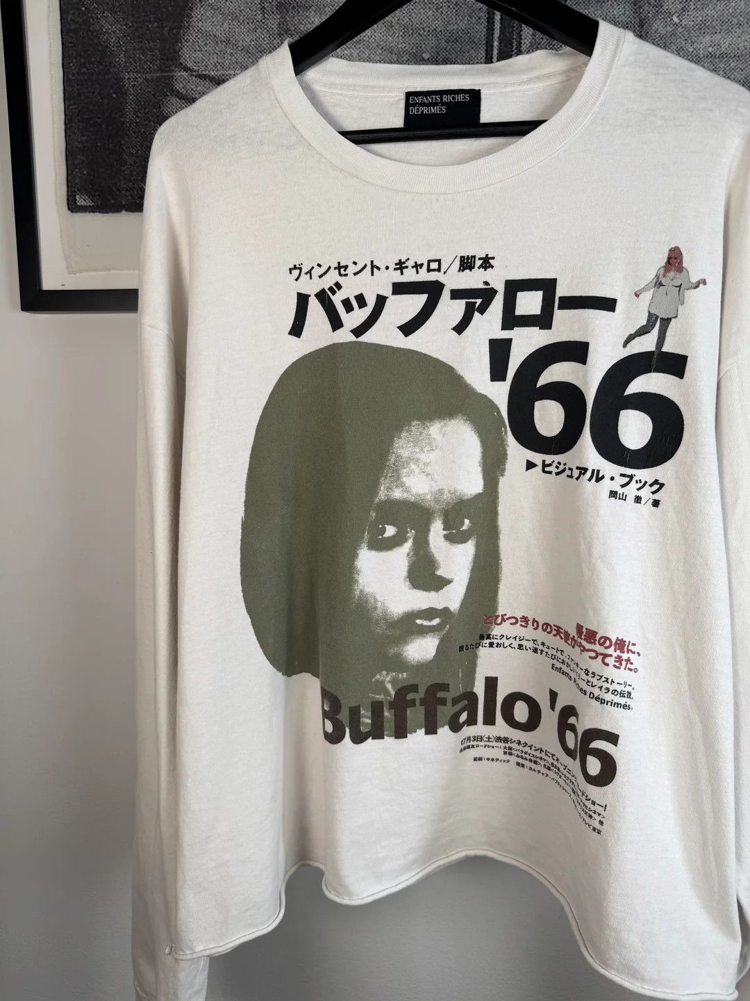 Enfants Riches Deprimes 🚭 RARE 🚭 ERD SS 2021 "BUFFALO 66" JAPANESE LONG SLEEVE Size US L / EU 52-54 / 3 - 2 Thumbnail