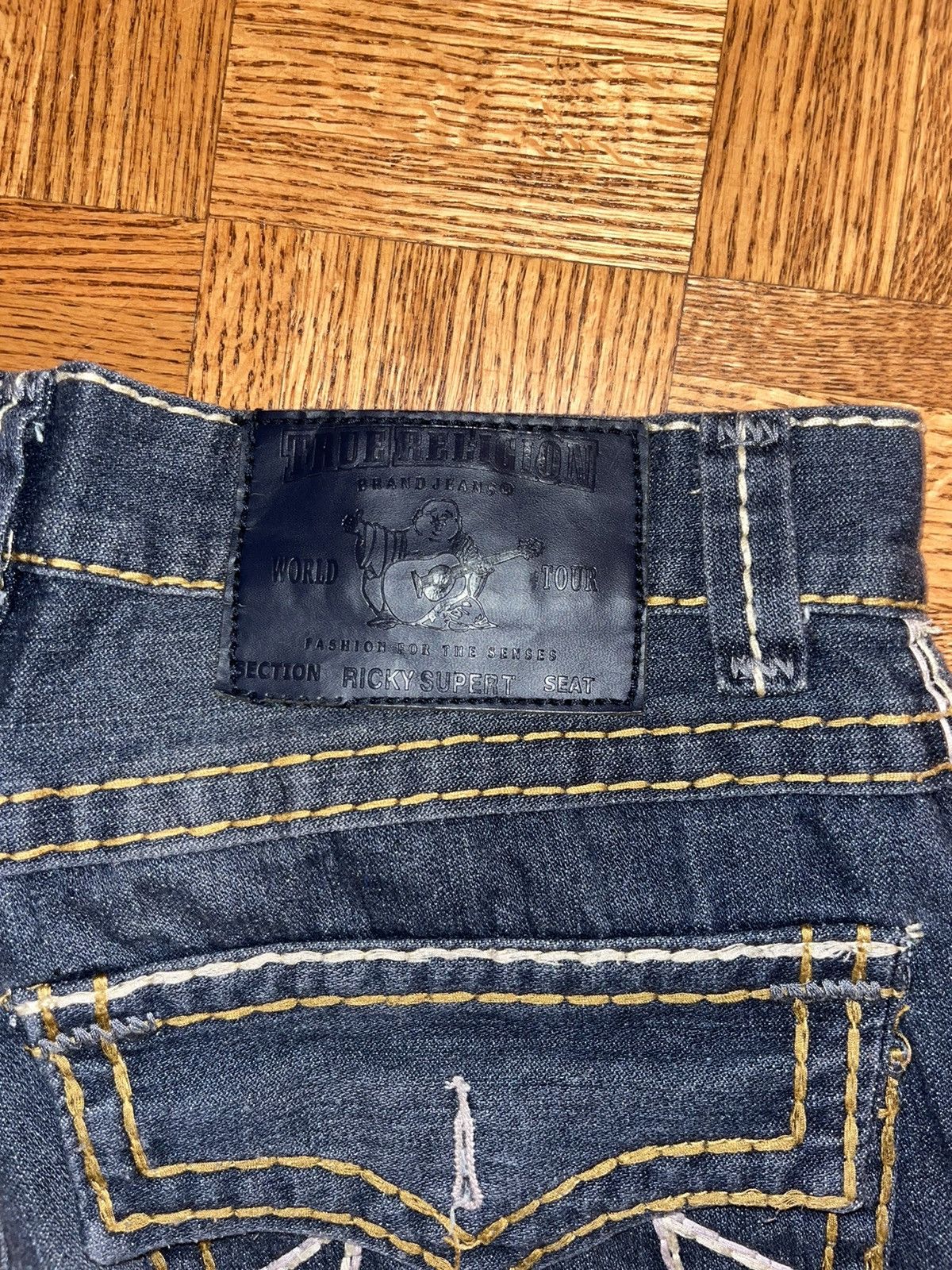 True Religion × Vintage Vintage True Religion Jeans Made in USA Size US 32 / EU 48 - 3 Thumbnail
