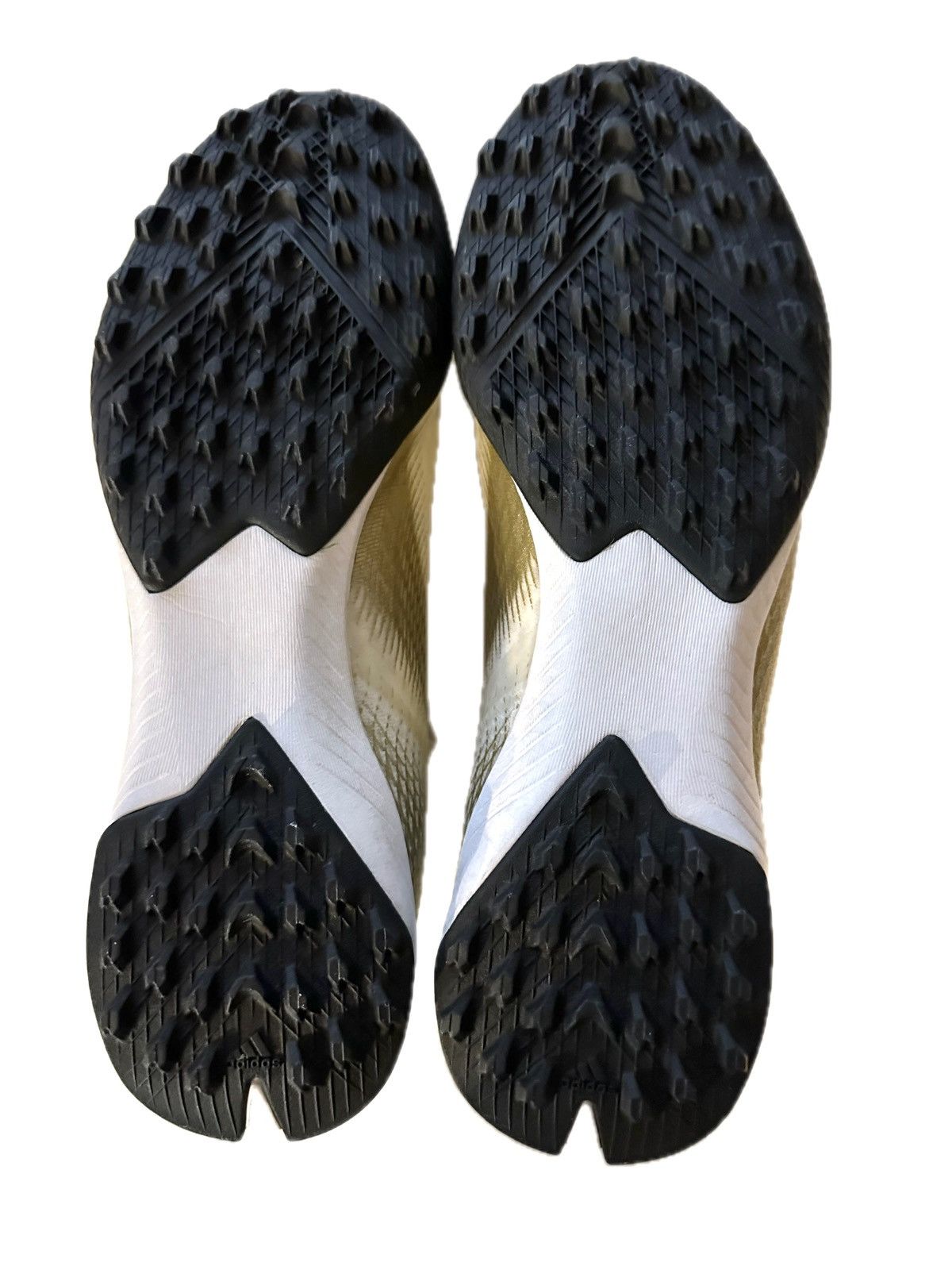 Adidas Adidas Adizero Turf Shoes White Gold Men's 7.5 Women’s 8.5 Size US 8.5 / IT 38.5 - 6 Thumbnail