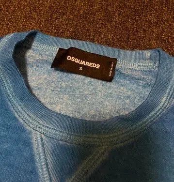 Dsquared2 DSquared2 Blue Washed Sweatshirt. Size US S / EU 44-46 / 1 - 3 Thumbnail
