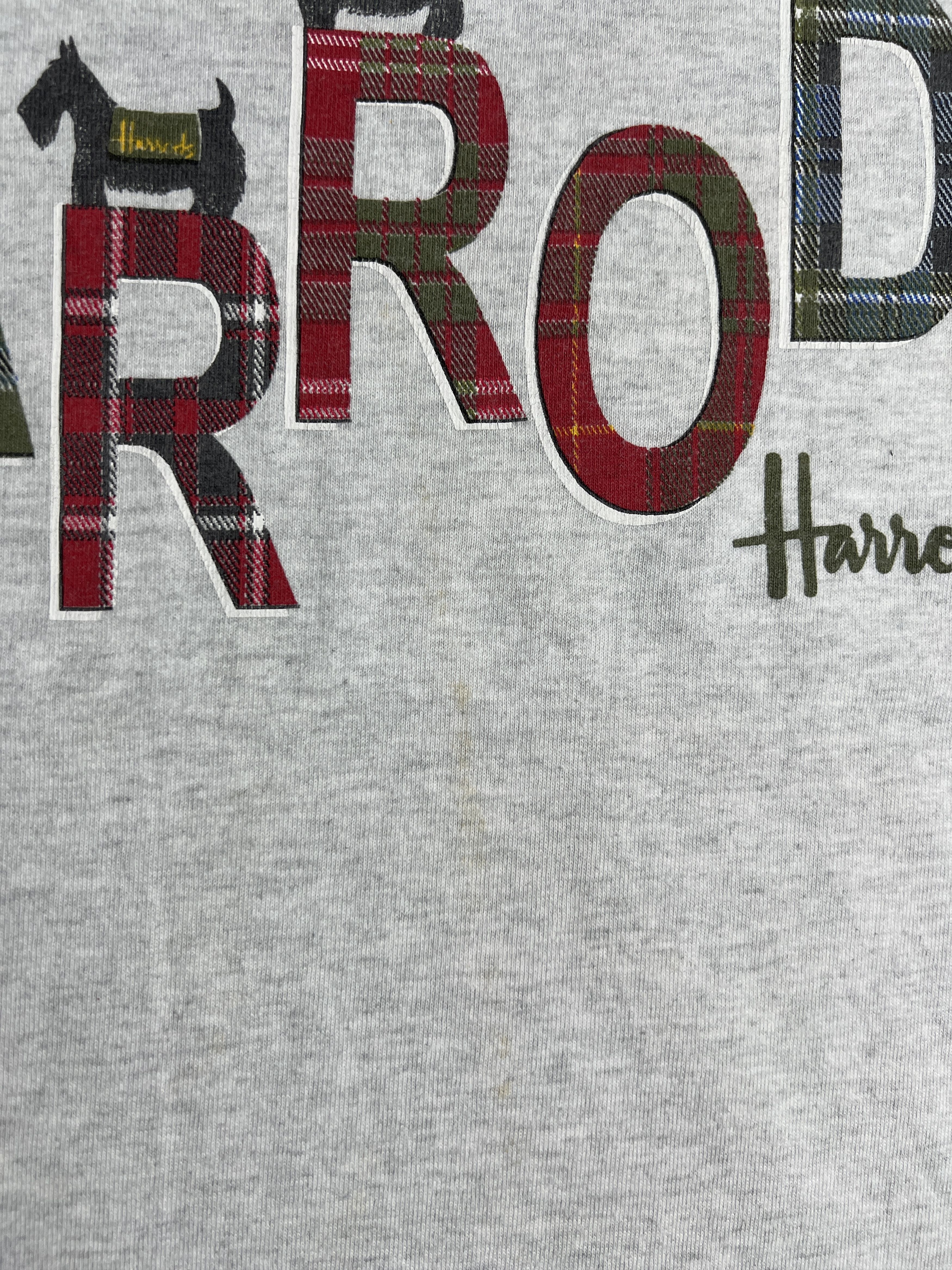 Harrods × Vintage Vintage 90s Harrods Department Graphic Tee GTME580 Size US XL / EU 56 / 4 - 6 Thumbnail