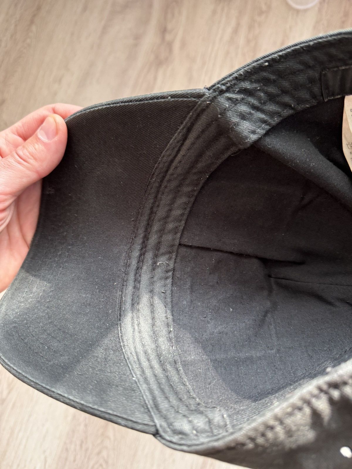 Dsquared2 Dsquared2 Black Baseball Cap AUTHENTIC distressed sun faded Size ONE SIZE - 12 Thumbnail