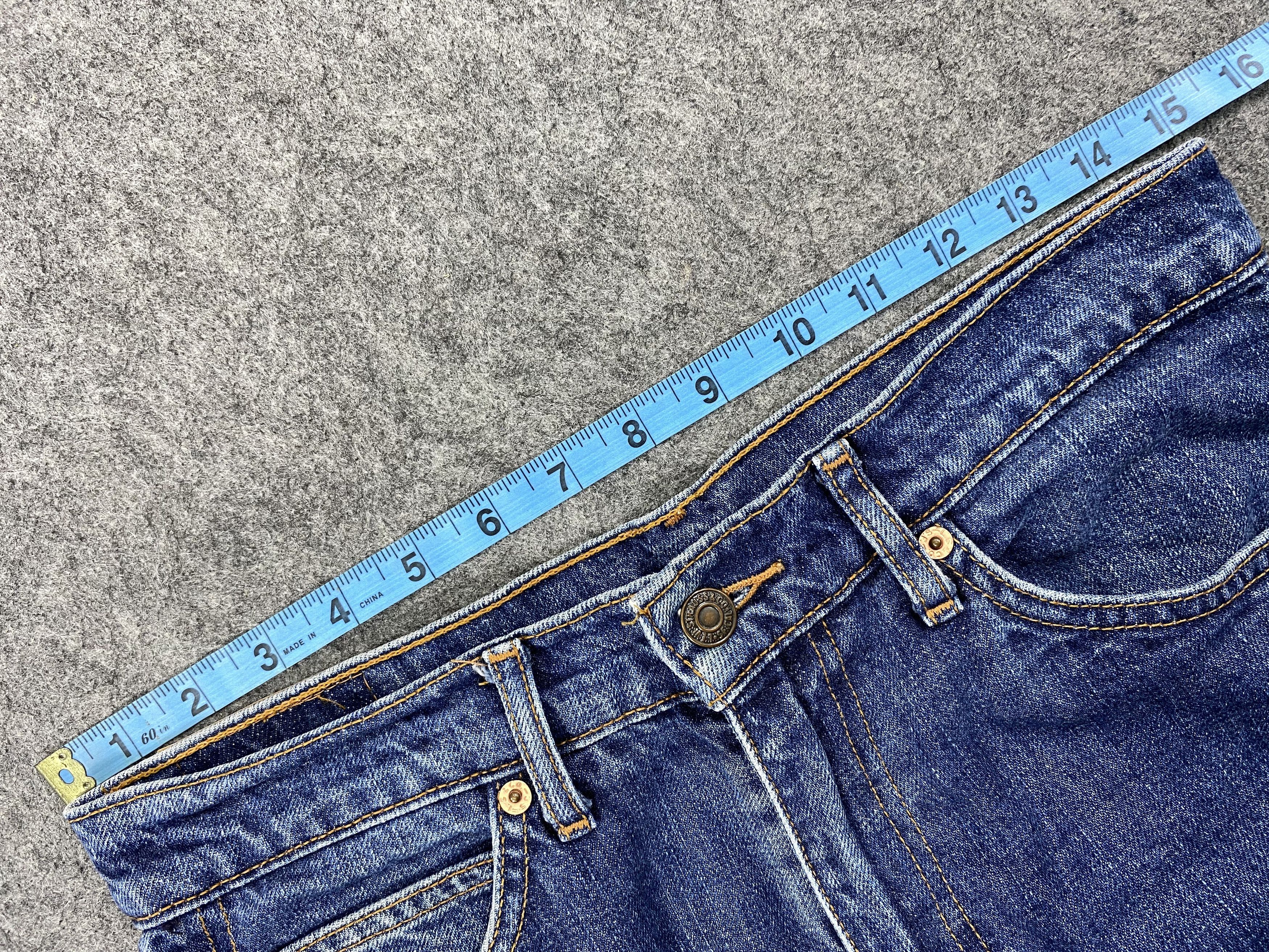 Levi's Blue Vintage Levi's 859 Orange Tab 30x28 Denim -JN1217 Size US 30 / EU 46 - 4 Thumbnail