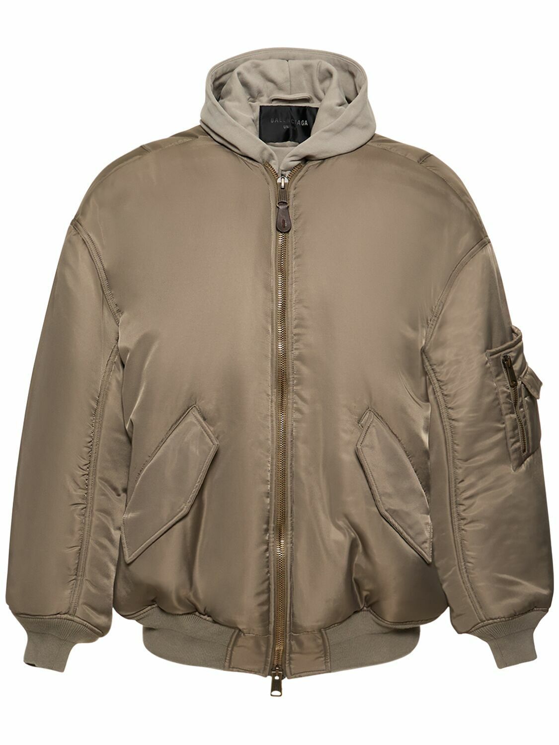 Balenciaga All In Nylon Bomber Jacket Size US M / EU 48-50 / 2 - 1 Thumbnail