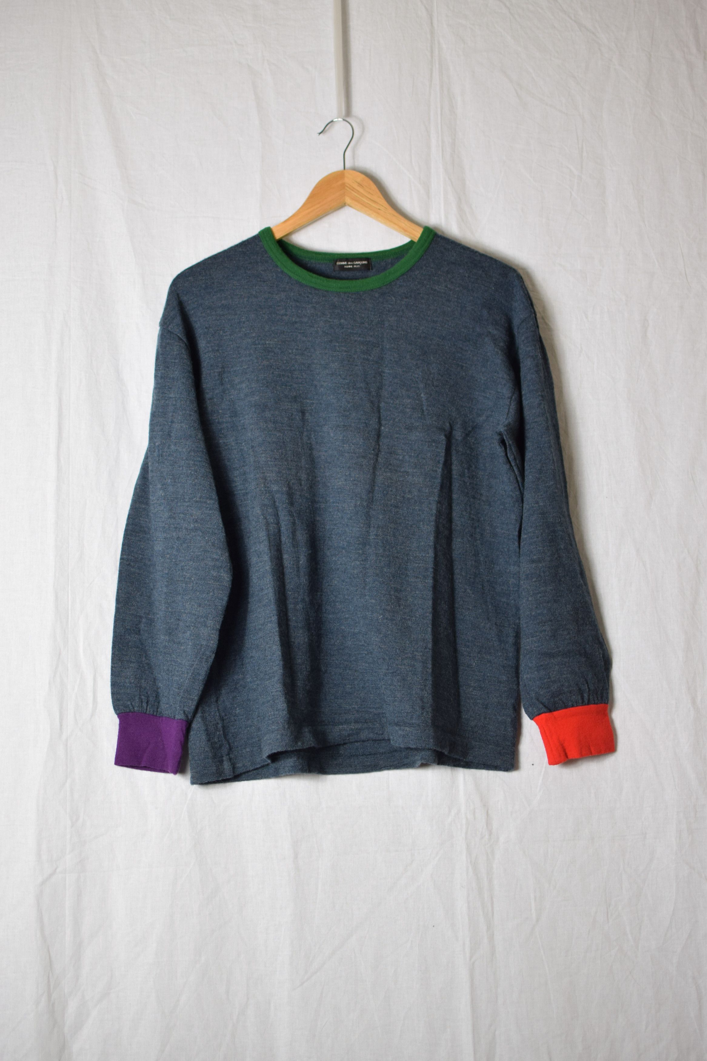 Comme des Garcons CDG Homme Plus AW89 Sweater - PT-050140 Size US M / EU 48-50 / 2 - 2 Thumbnail