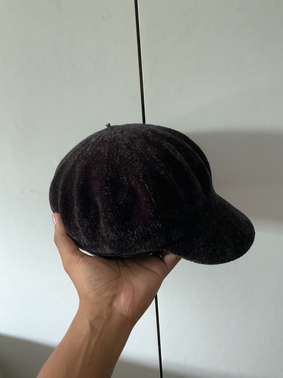 Hat Club Vis Mohair Fur Black Newsboy Retro Hat Size ONE SIZE - 4 Thumbnail