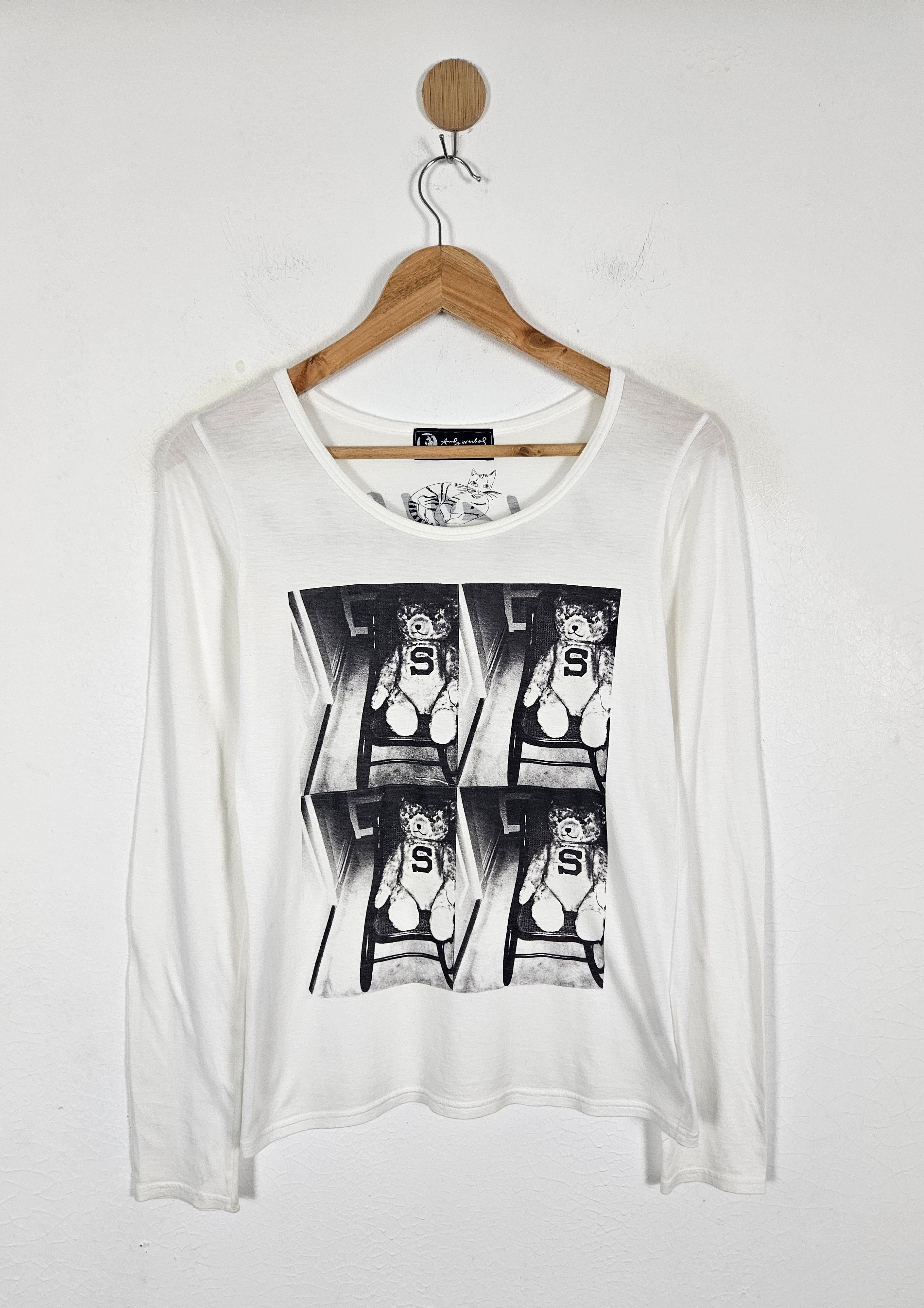 Hysteric Glamour Andy Warhol pop art shirt