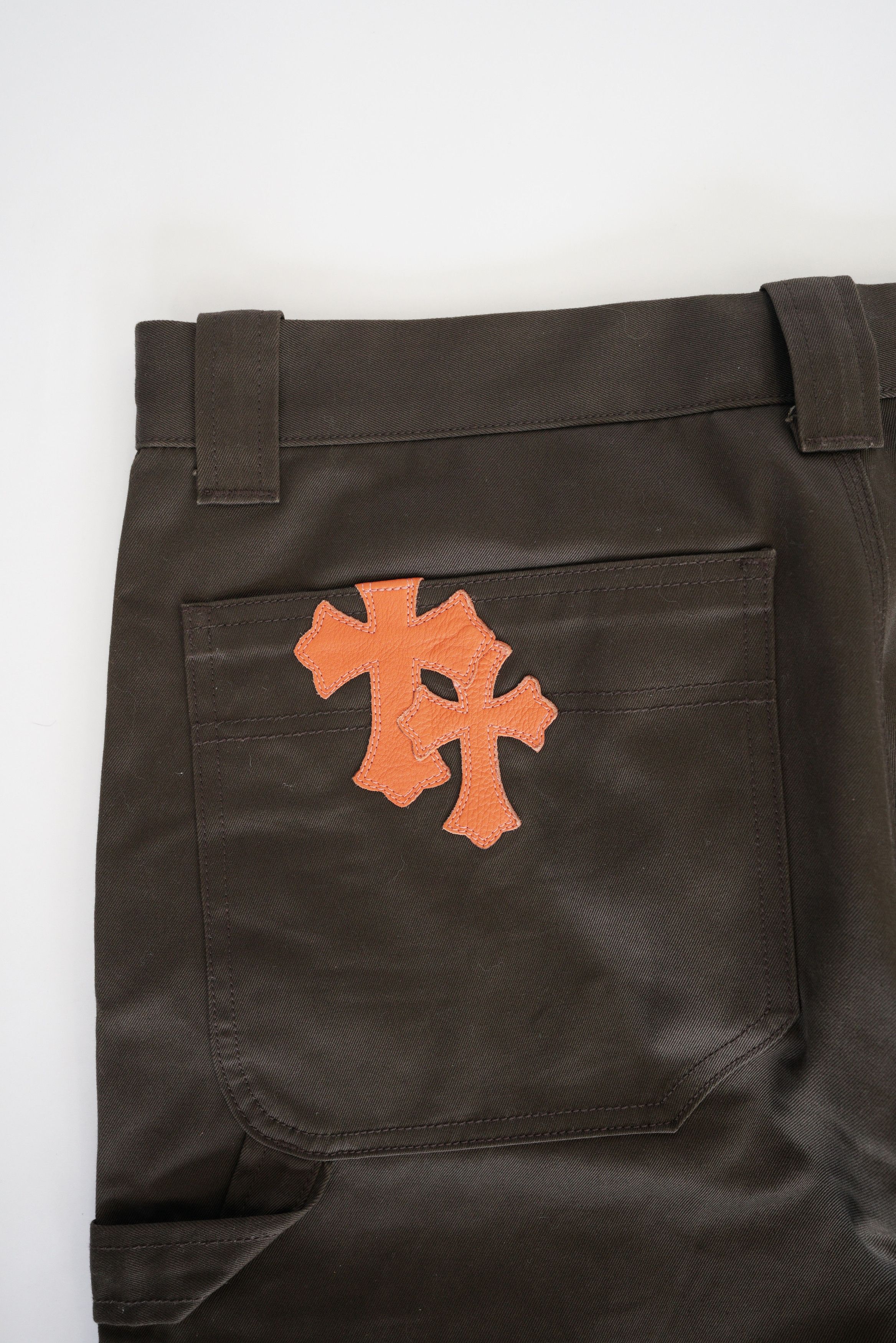 Chrome Hearts Chrome Hearts Cross Patch Double Knee Carpenter Pants - 36 Size US 36 / EU 52 - 21 Thumbnail