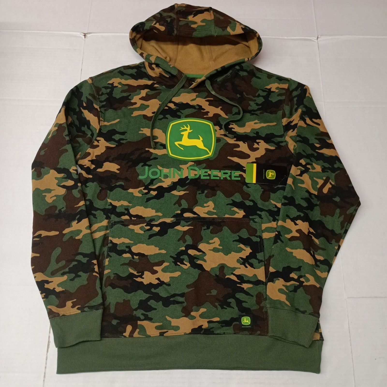 John Deere John Deere Core Graphic Logo Hoodie Camouflage Men's Size S Size US S / EU 44-46 / 1 - 1 Thumbnail