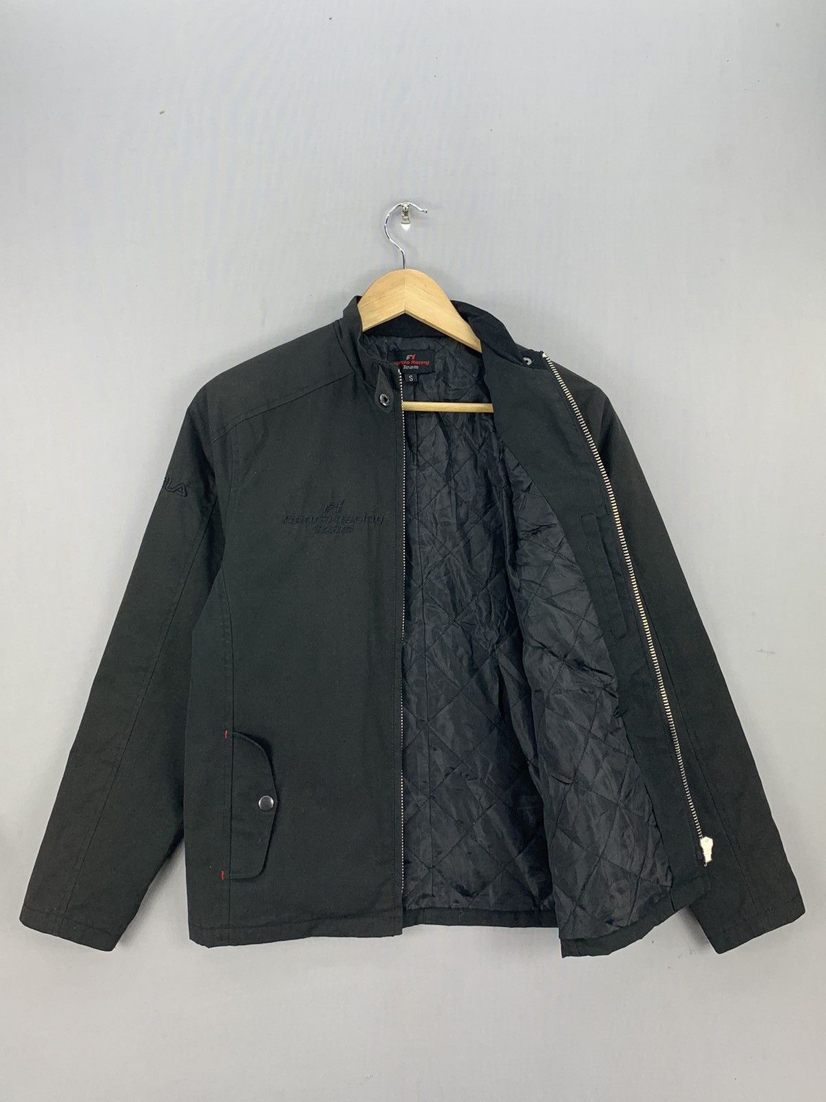 Honda Vintage Y2K Honda X Fila F1 Racing Team Quilted Jacket Size US S / EU 44-46 / 1 - 19 Thumbnail