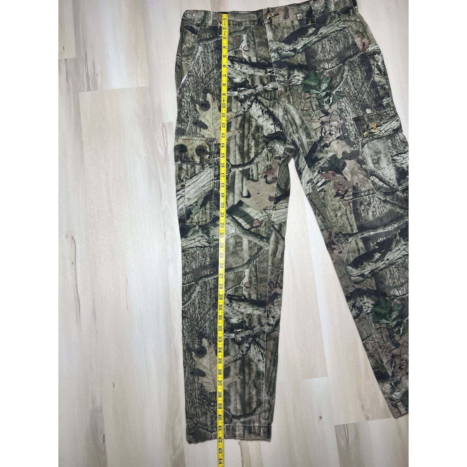 Mossy Oaks Browning Camo Cargo Pants Size M Mossy Oak Break Up Hunting Size US 30 / EU 46 - 8 Thumbnail