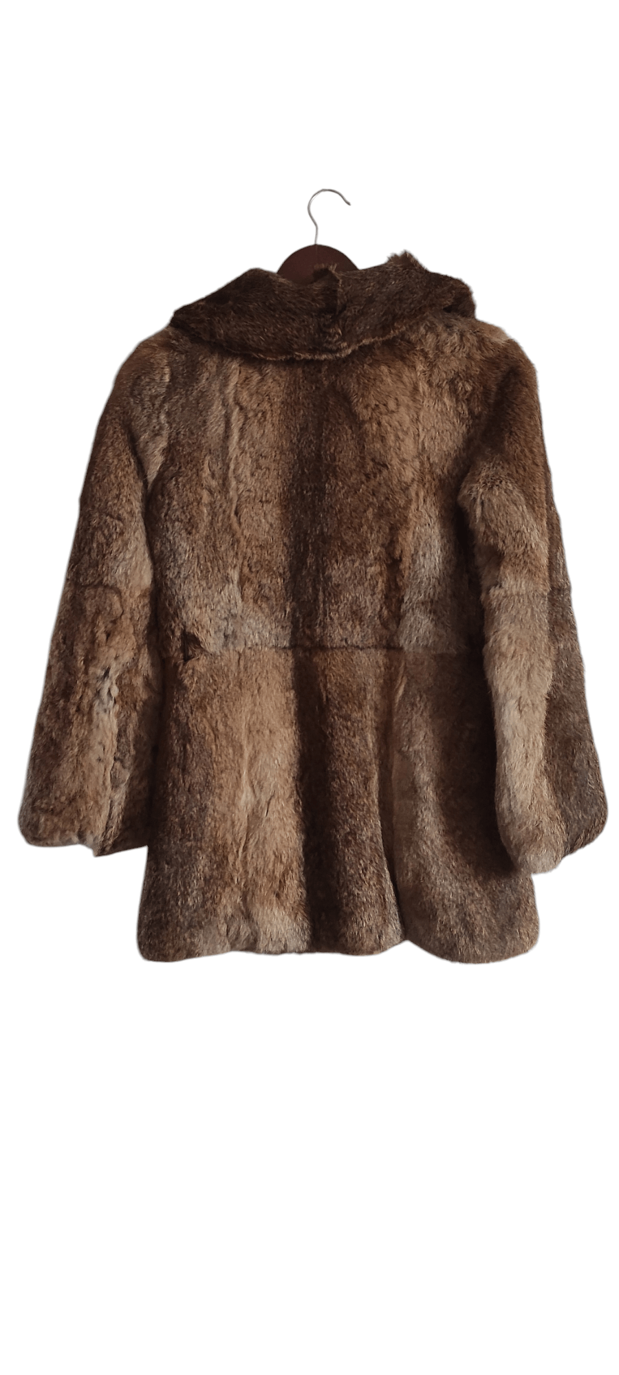 Genuine Leather × Vintage Frylane Paris Genuine Real Rabbit Fur Coat Made In France M Size M / US 6-8 / IT 42-44 - 3 Thumbnail