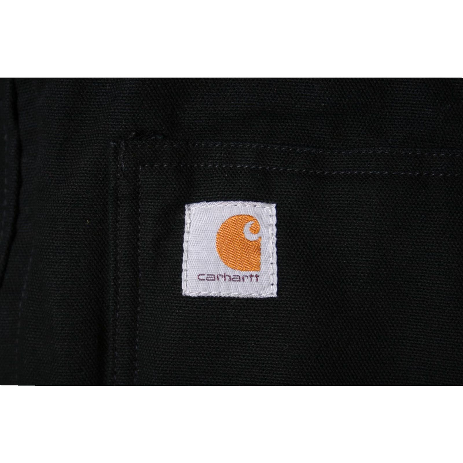 Carhartt CARHARTT Vest Women's Relaxed Fit Black Canvas Fleece Lined 2X (20W-22W) Size XXL / US 16-18 / IT 52-54 - 4 Thumbnail