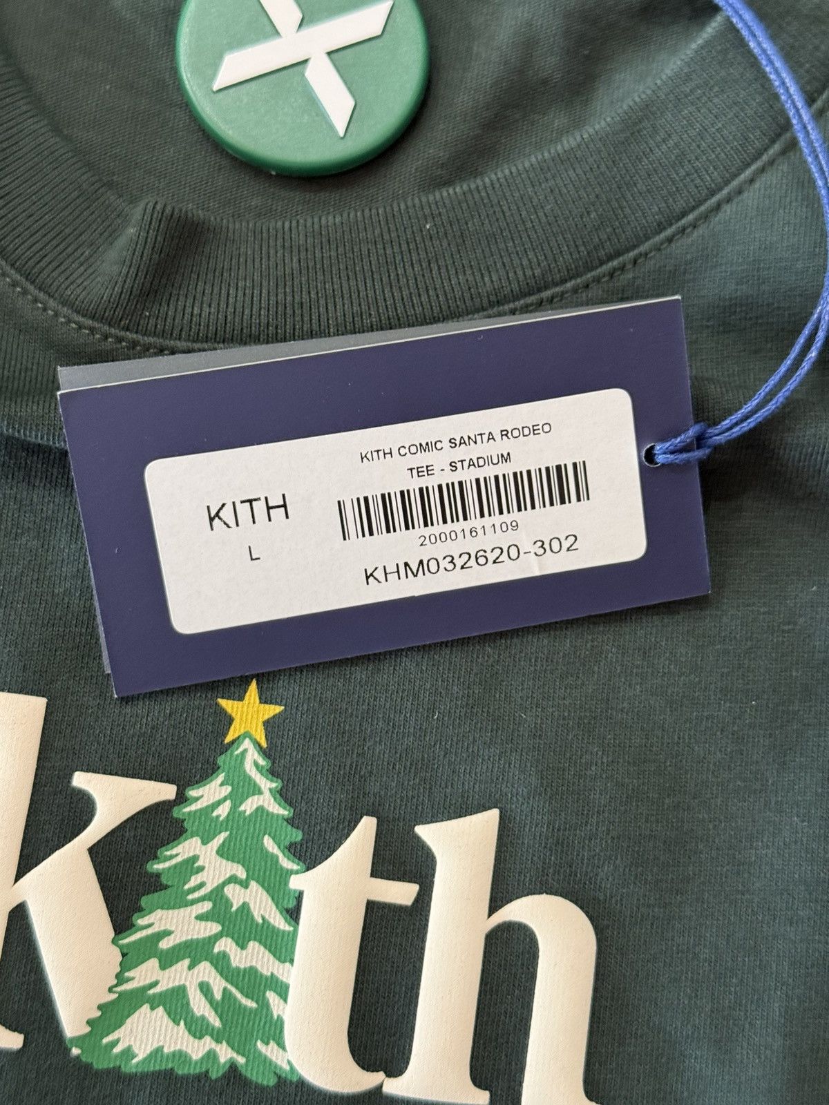 Kith KITH Kithmas Comic Santa Rodeo Tee Stadium T-Shirt Sz Large Size US L / EU 52-54 / 3 - 5 Thumbnail
