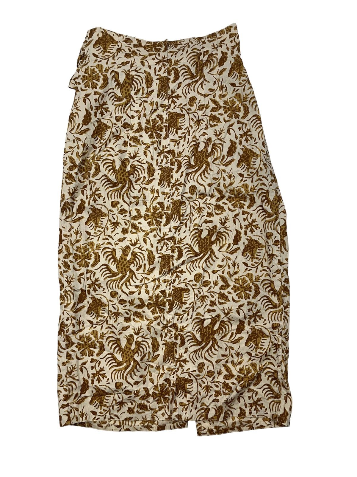 Jil Sander × Vintage Vintage Jil Sander West Germany Skirt Animal Pattern Size 27" / US 4 / IT 40 - 9 Thumbnail