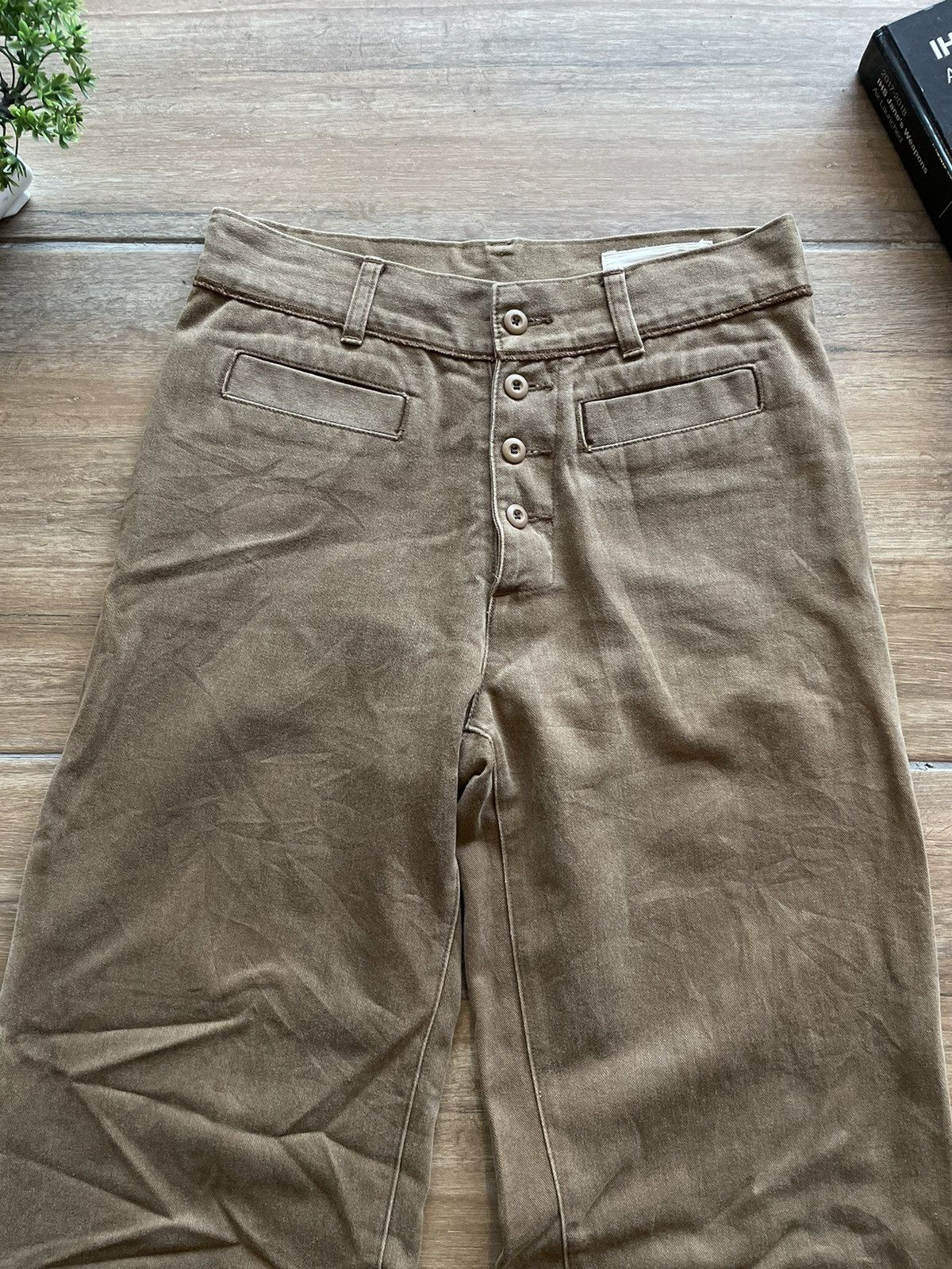 Designer × Zephyr Z’ephyr D’Paris Shelter Lee Cotton Pant Size US 27 - 2 Thumbnail