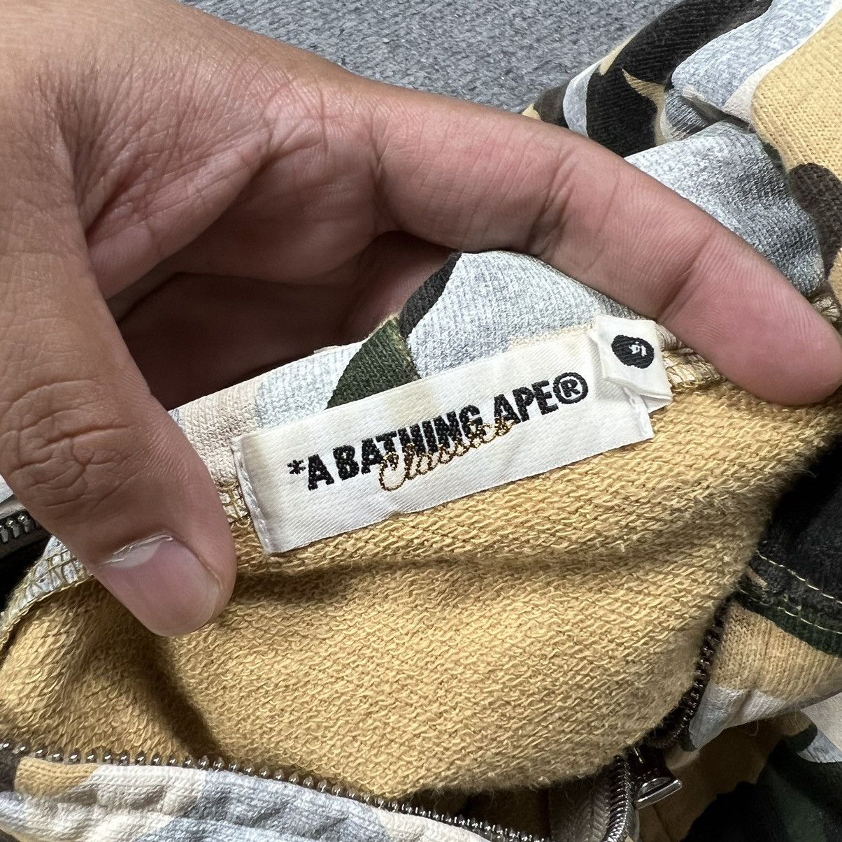 Bape × Nigo Og bape sta star 1st camo full zip jacket Size US L / EU 52-54 / 3 - 7 Thumbnail