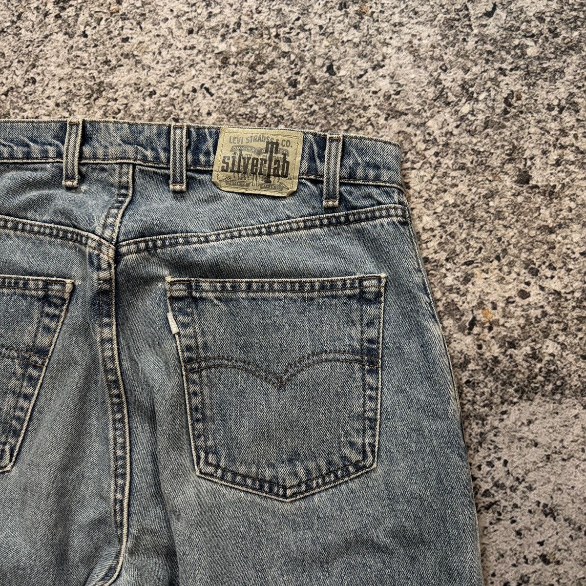 Levi's Vintage 90s Levi’s Silvertab Faded Baggy Denim Skater Jeans Size US 34 / EU 50 - 14 Thumbnail