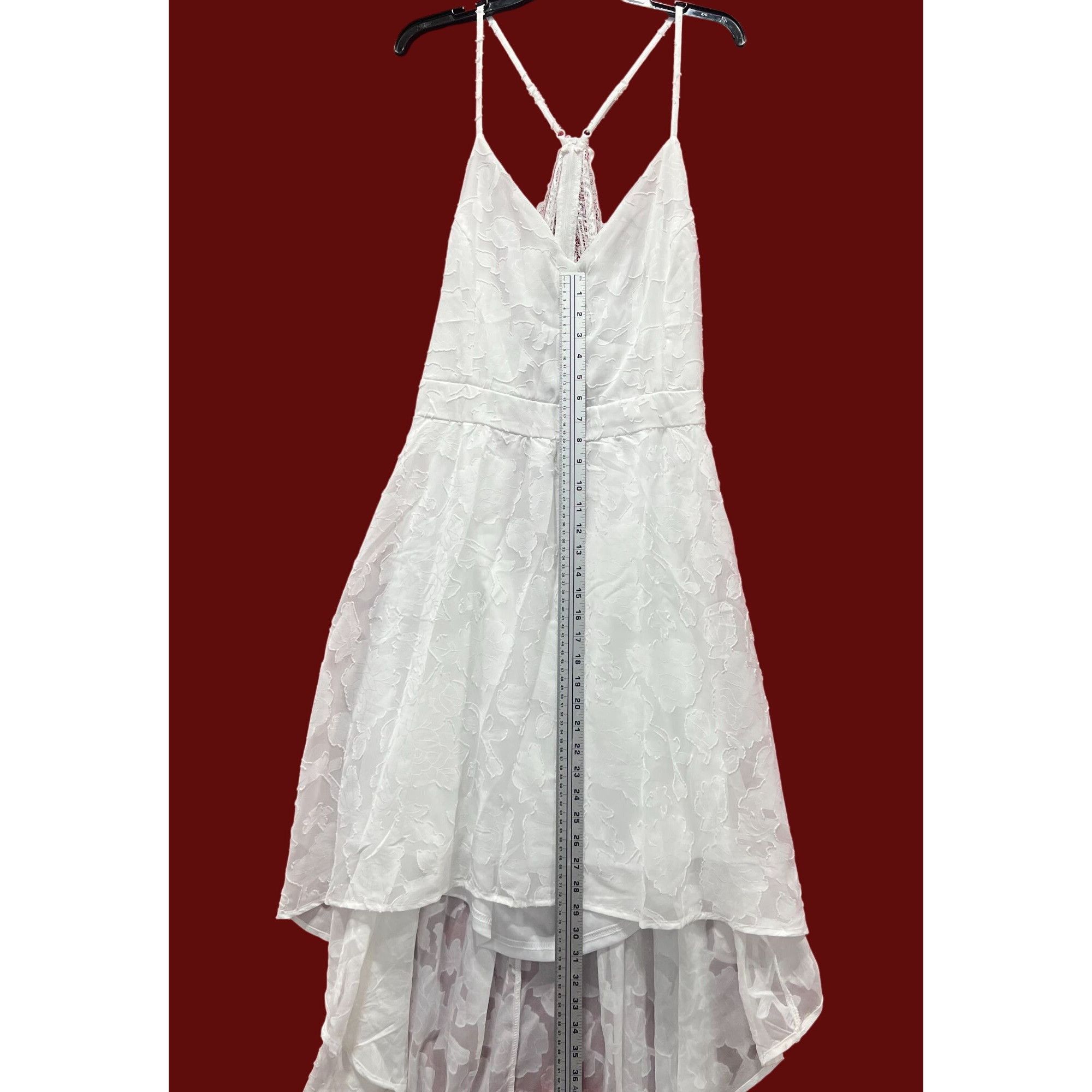rue21 Rue 21 - Women's Summer Sleeveless High Low Hem Ruffle Flora Size 3XL / US 20-22 - 6 Thumbnail