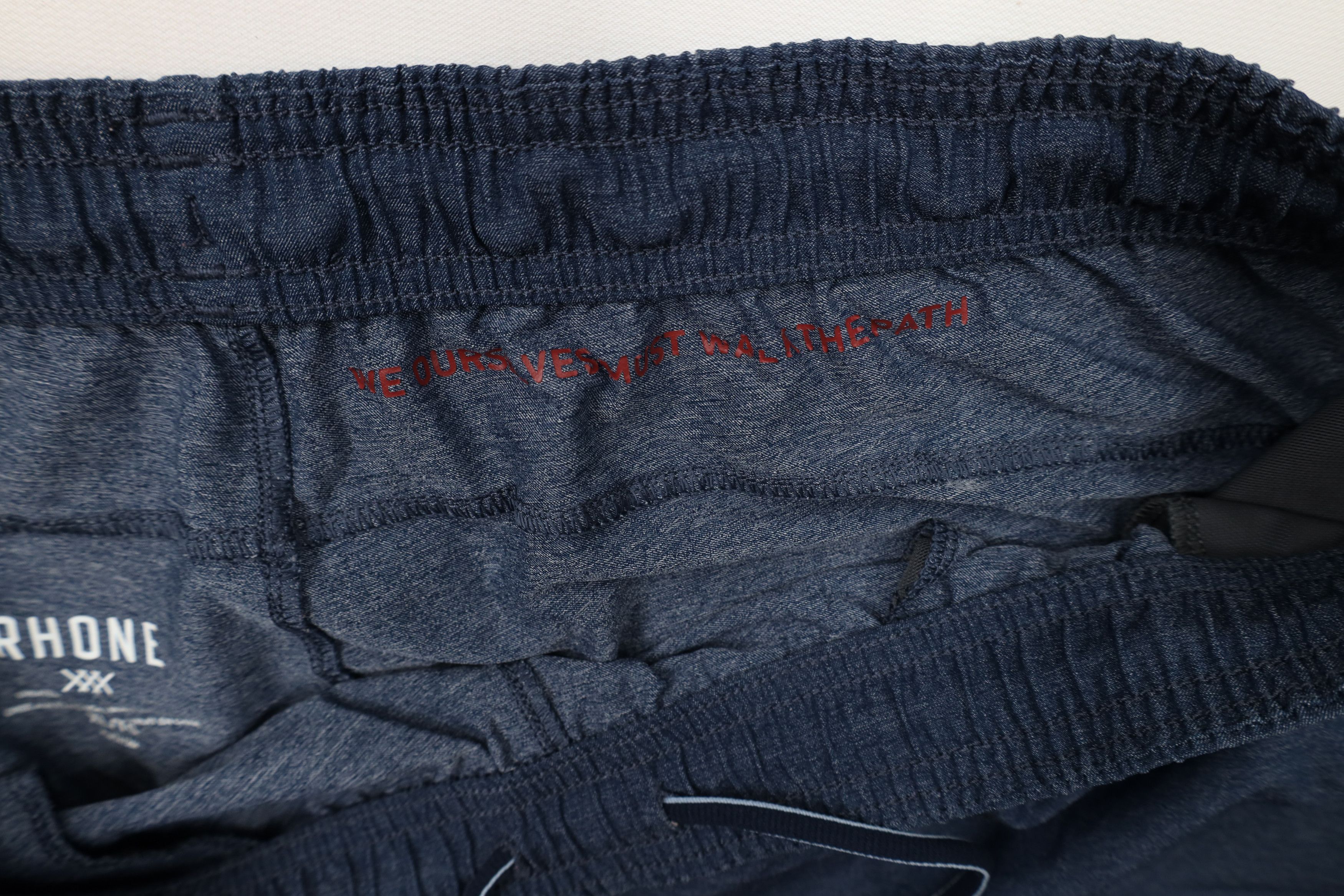 Rhone × Vintage Rhone Mens 8" Guru Performance Running Yoga Shorts Chambray Size US 36 / EU 52 - 8 Thumbnail