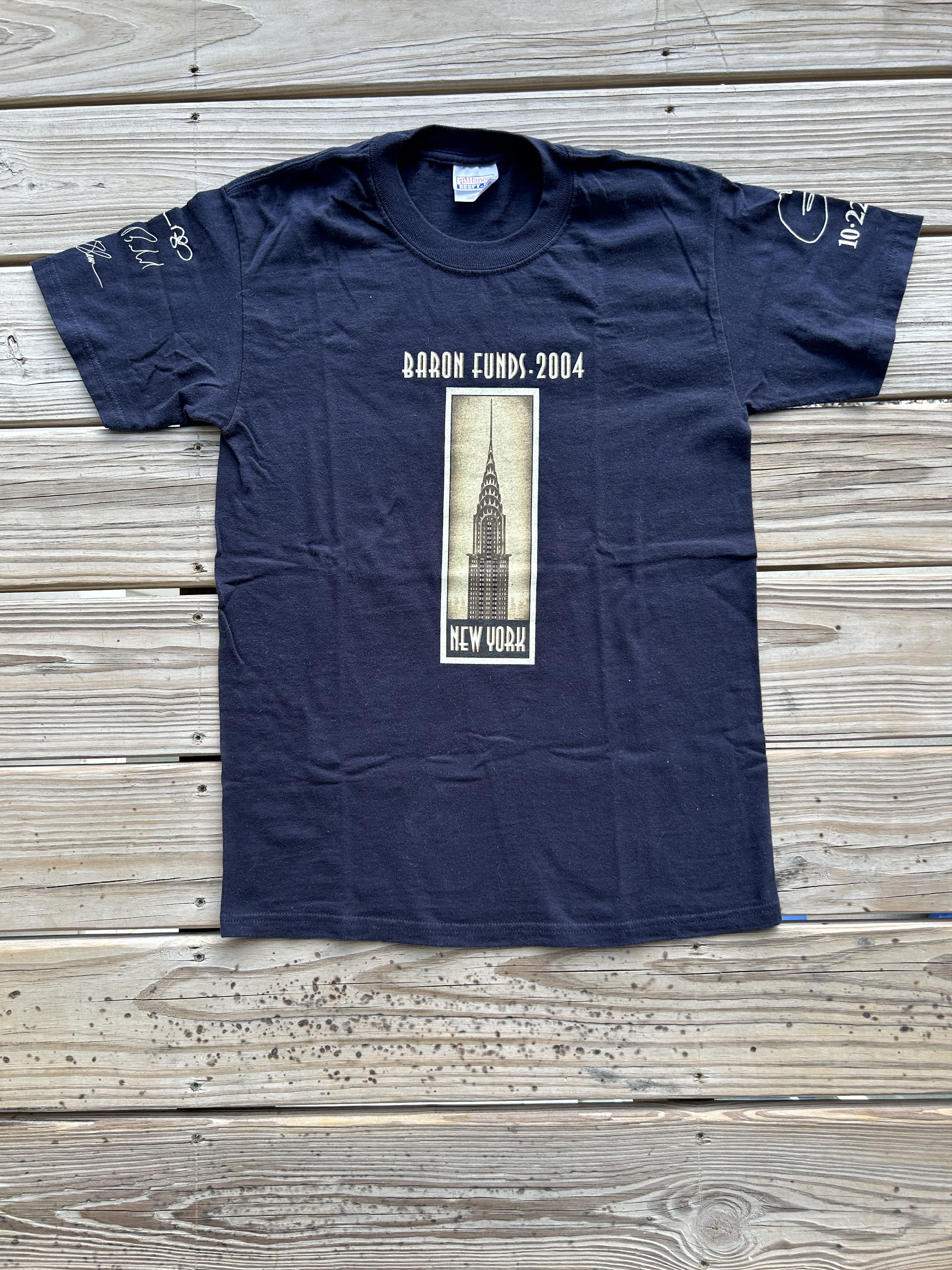 Vintage 2004 Baron Funds Graphic Tee Size US S / EU 44-46 / 1 - 1 Thumbnail