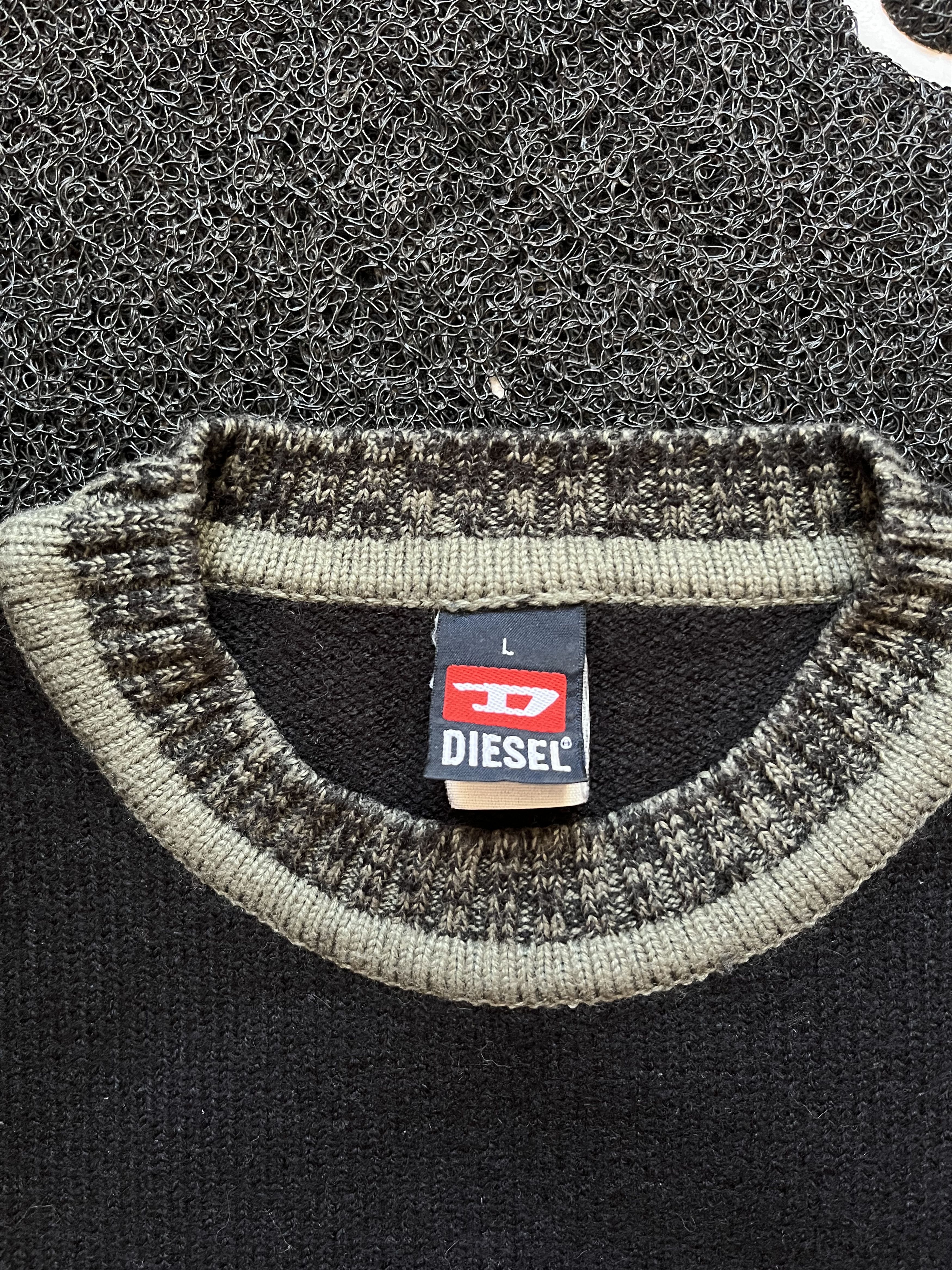 Diesel Vintage Diesel 90's Avant Garde Made In Italy Sweater Knit Size US M / EU 48-50 / 2 - 4 Thumbnail