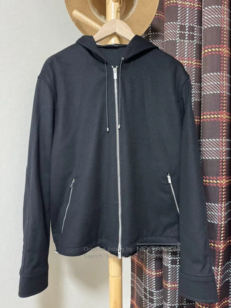 Hermes Hermes Cashmere goatskin coat, 100% cashmere. Hem with dra Size US M / EU 48-50 / 2 - 1 Thumbnail