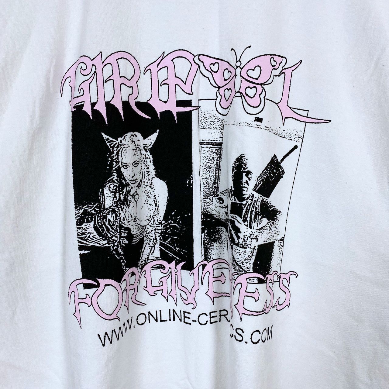 Online Ceramics ONLINE CERAMICS X GIRLPOOL FORGIVENESS TEE Size US XL / EU 56 / 4 - 2 Thumbnail