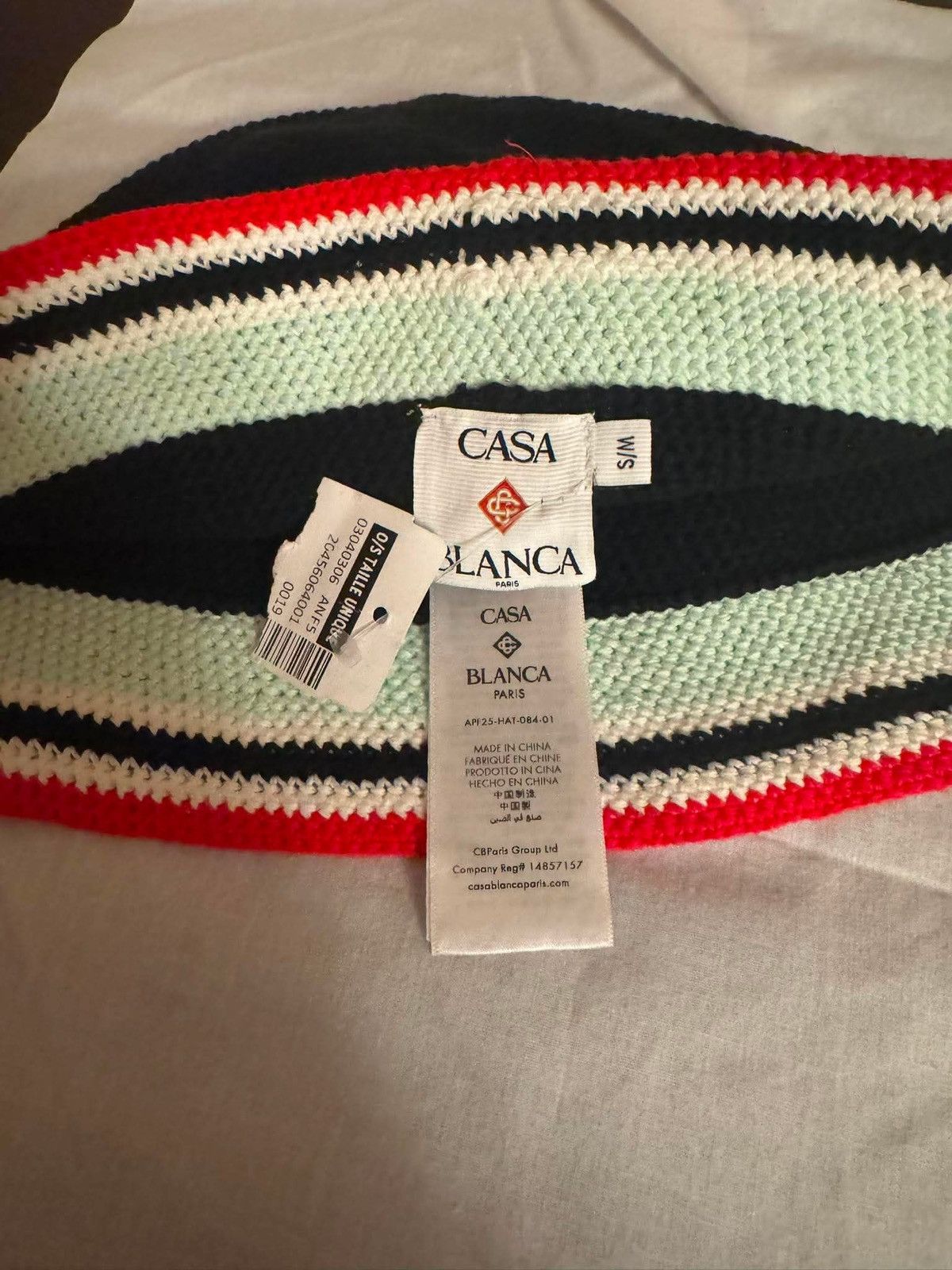 Casablanca Casablanca Crochet Hat / Beanie Size ONE SIZE - 3 Thumbnail