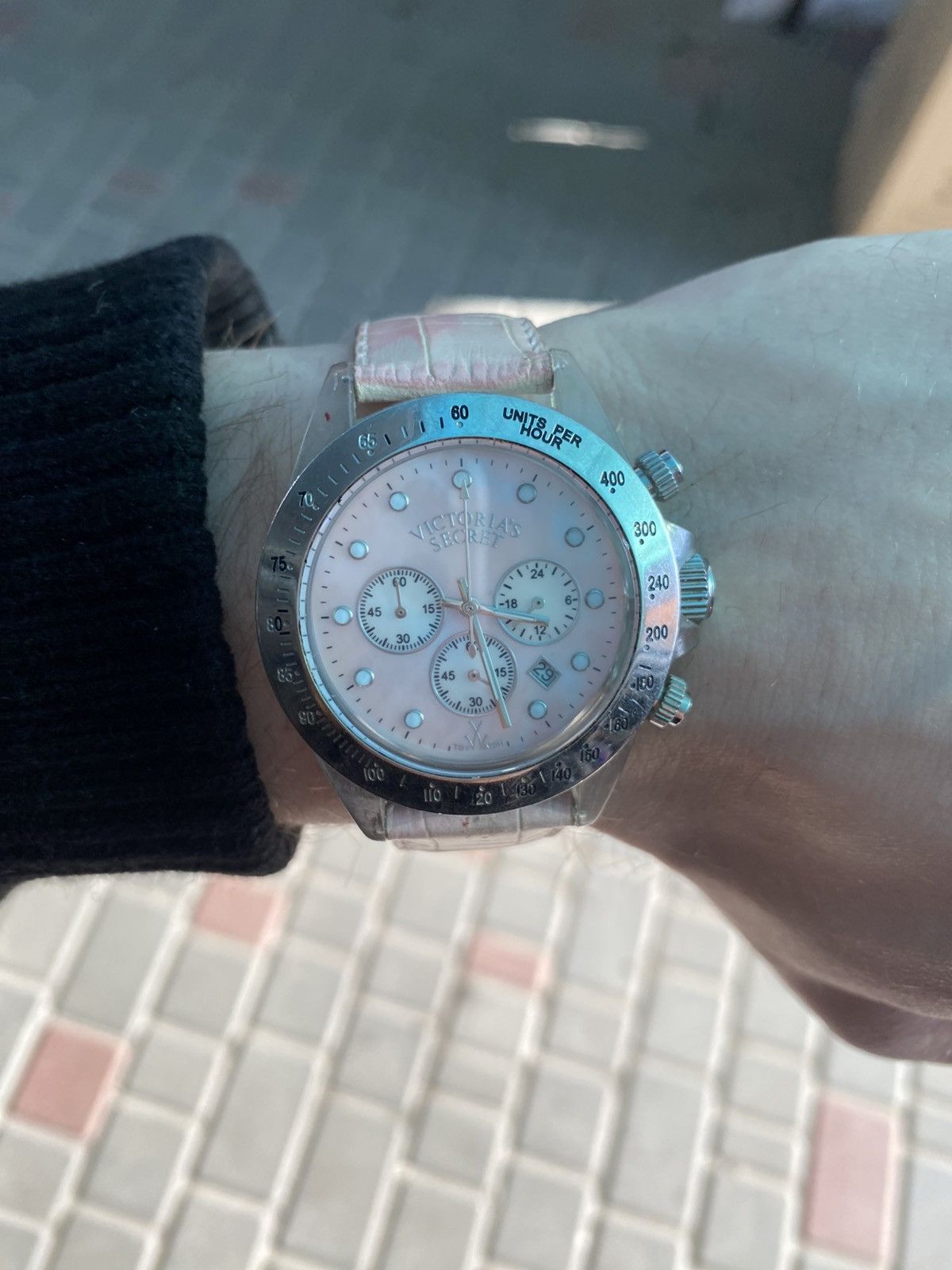 Japanese Brand Victoria's Secret x ToyWatch Chronograph Y2K Archive Rare Size ONE SIZE - 2 Thumbnail