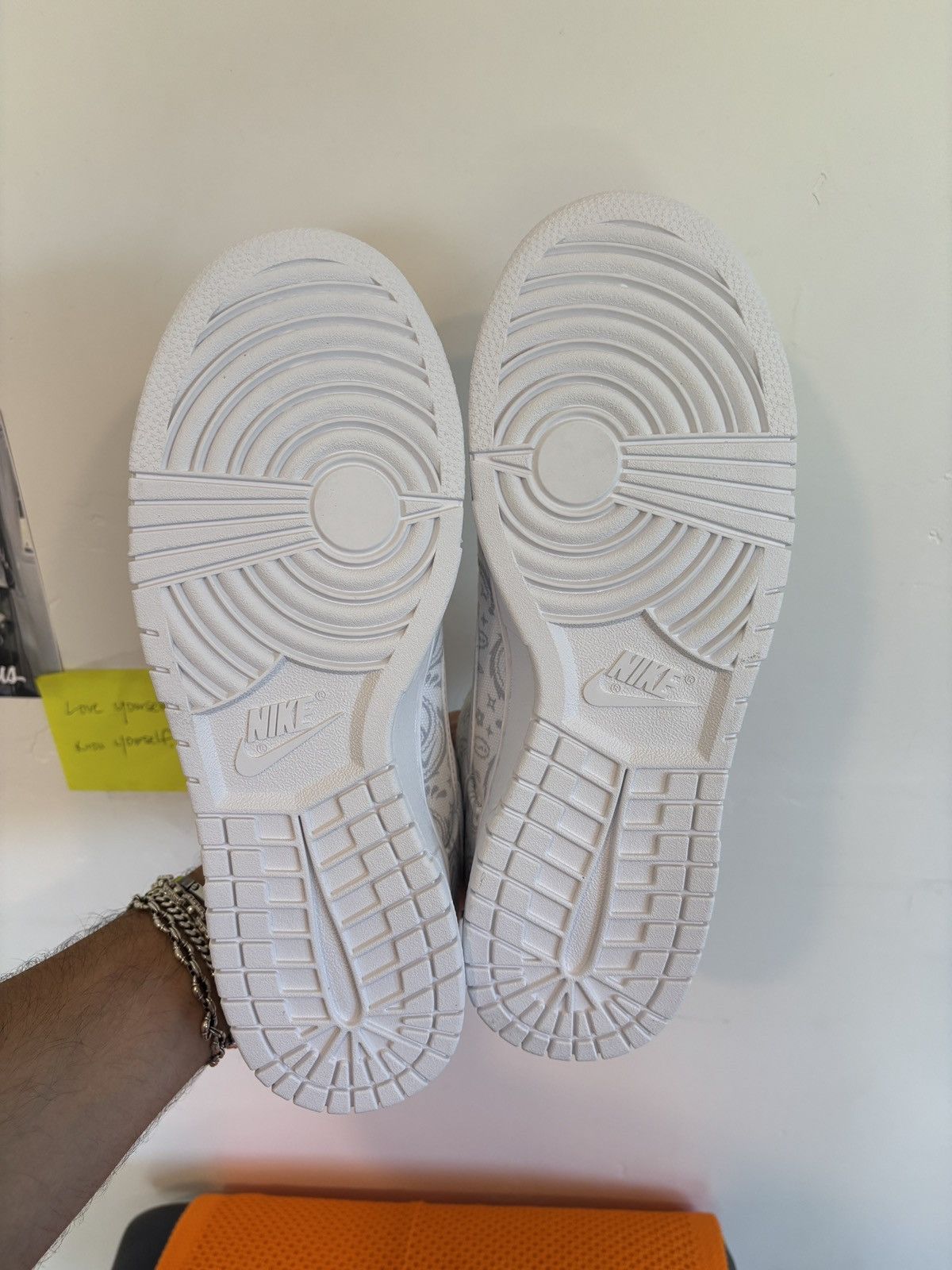 Nike Nike Dunk Low W White Paisley Size US 9.5 / EU 42-43 - 9 Thumbnail