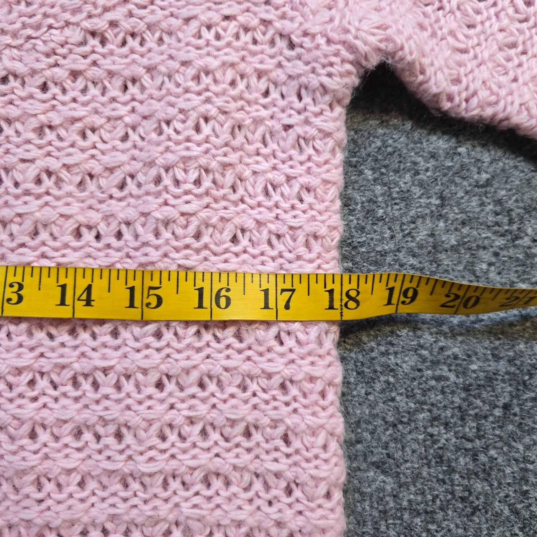 Ralph Lauren VINTAGE Lauren Ralph Lauren Sweater Womens Large Pink Alpaca Blend Chunky Knit Casual Size L / US 10 / IT 46 - 5 Thumbnail