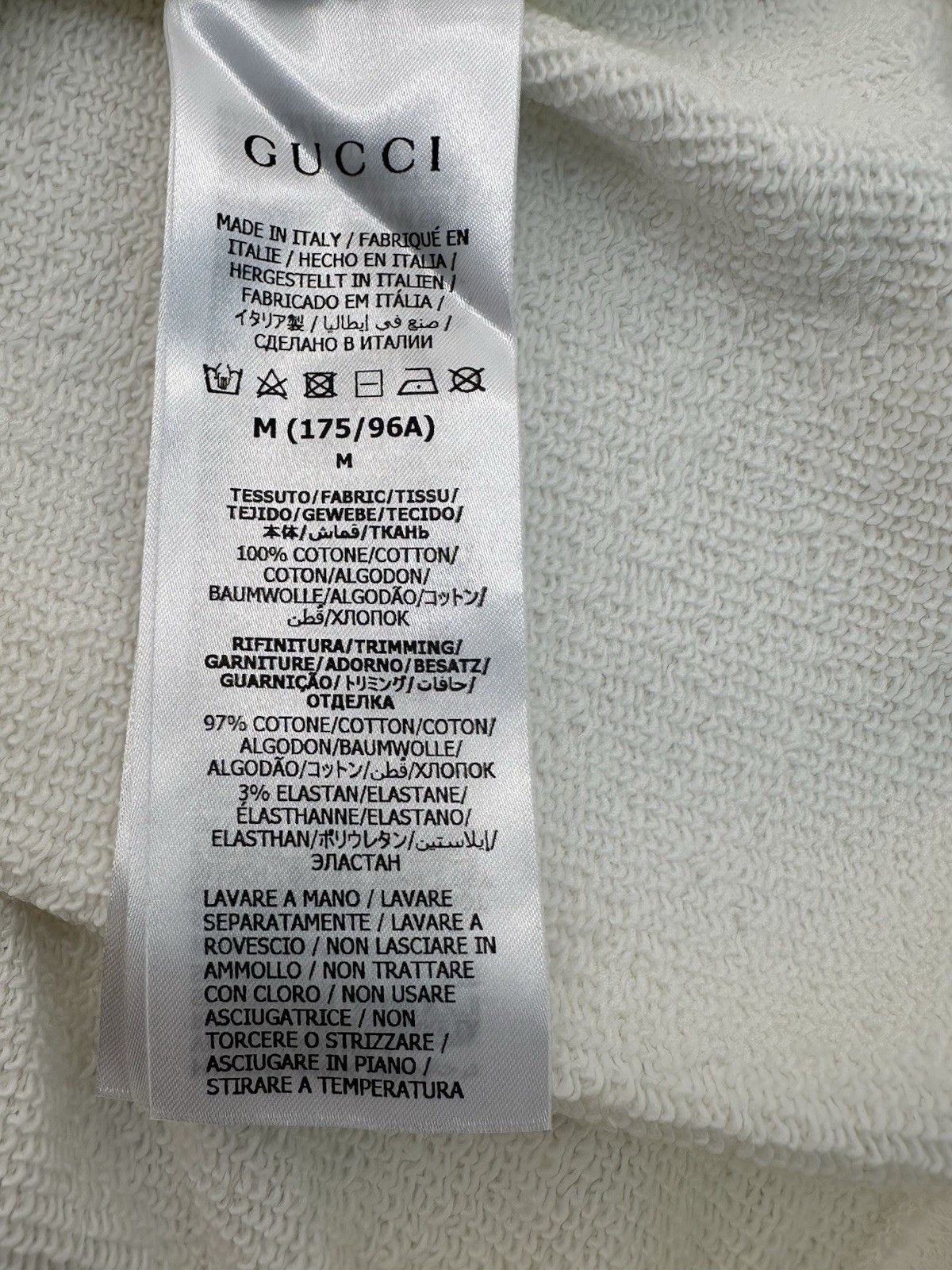 Gucci New Gucci Hoodie Sweatshirt Size-M Size US M / EU 48-50 / 2 - 9 Thumbnail