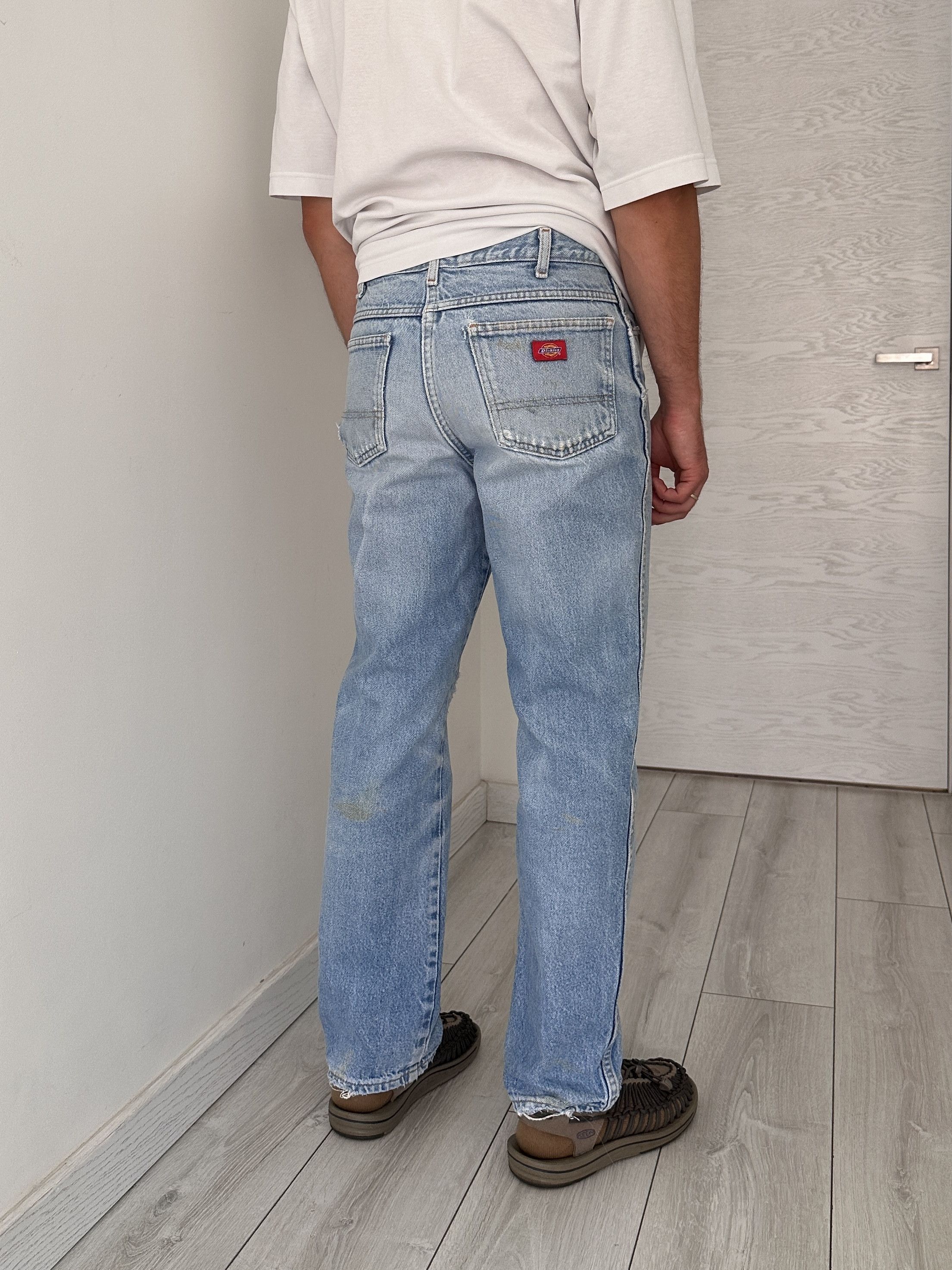 Dickies Vintage Dickies Distressed Blue Denim Pants Jeans Size US 32 / EU 48 - 3 Thumbnail