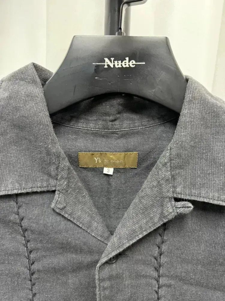 Yohji Yamamoto Sz 3 Yohji Yamamoto Y's Vintage Wash Shirt Jacket-2505 Size US L / EU 52-54 / 3 - 3 Thumbnail