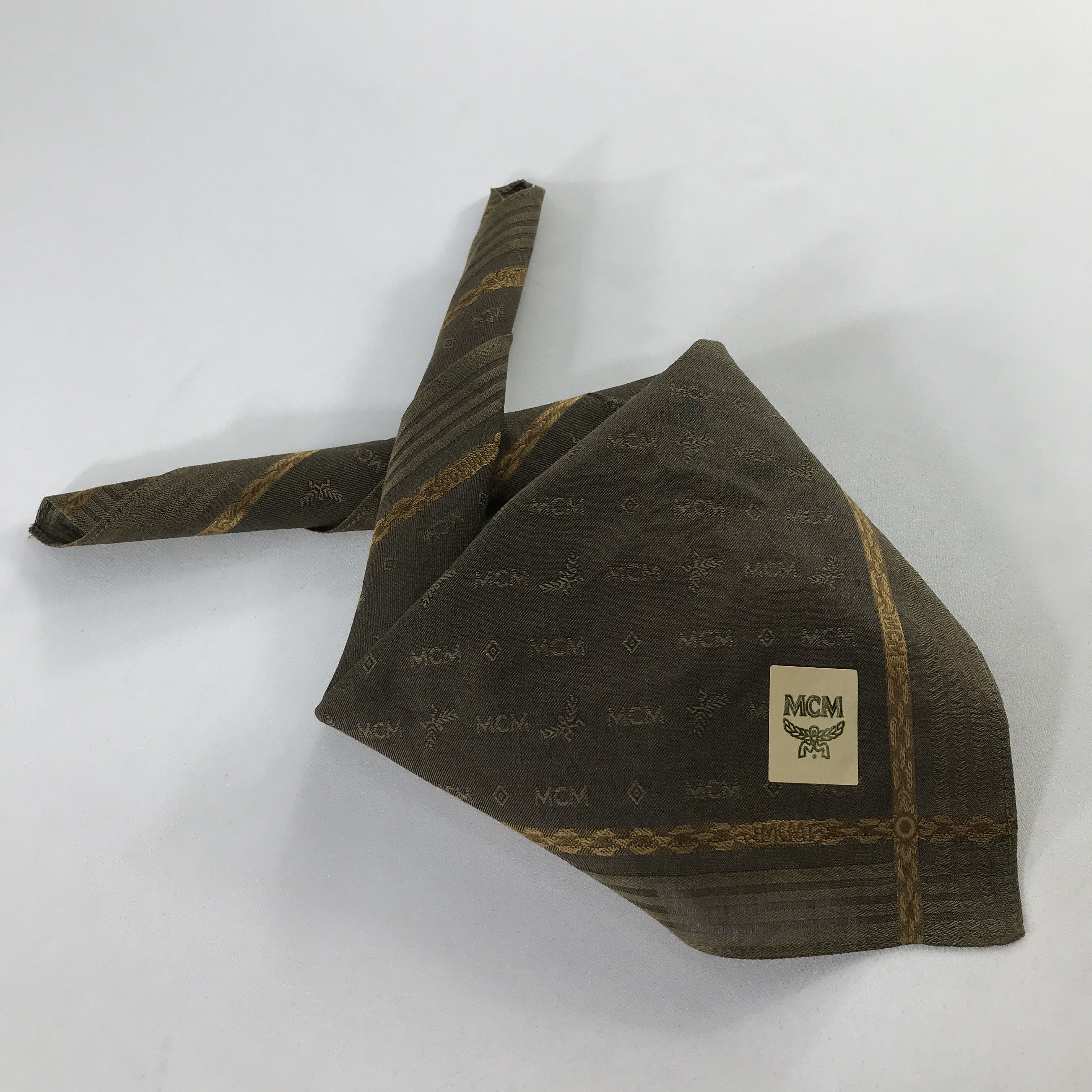 MCM × Vintage MCM Bandana / Handkerchief / Neckerchief - S1071 Size ONE SIZE - 4 Thumbnail