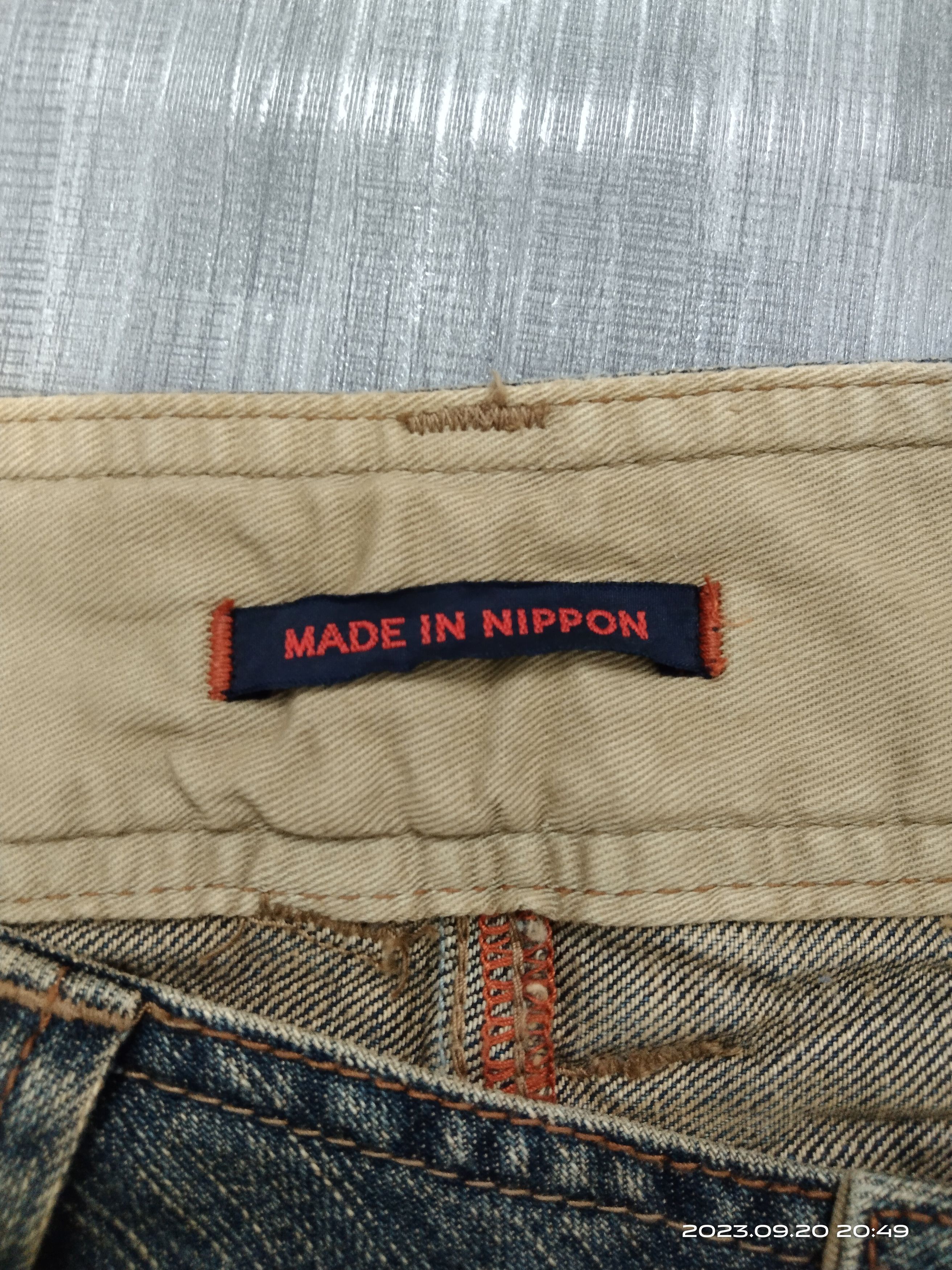Japanese Brand BAGGY SICK RUSTY MADE IN JAPAN DENIM PANTS Size US 29 - 9 Thumbnail