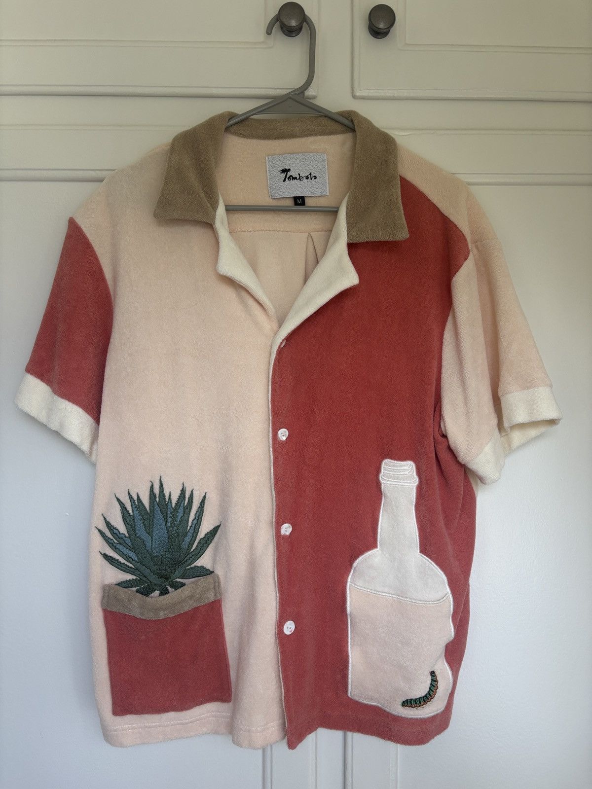 TOMBOLO '¡Gusanito!' Cabana Shirt Size: M (NEW)