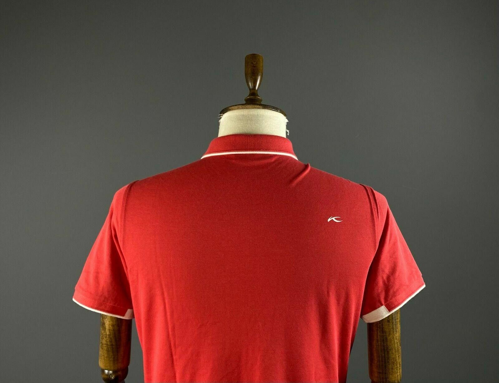 KJUS Men Kjus Red UPF 50+ Short Sleeve Polo Shirt Size S Size US S / EU 44-46 / 1 - 8 Thumbnail