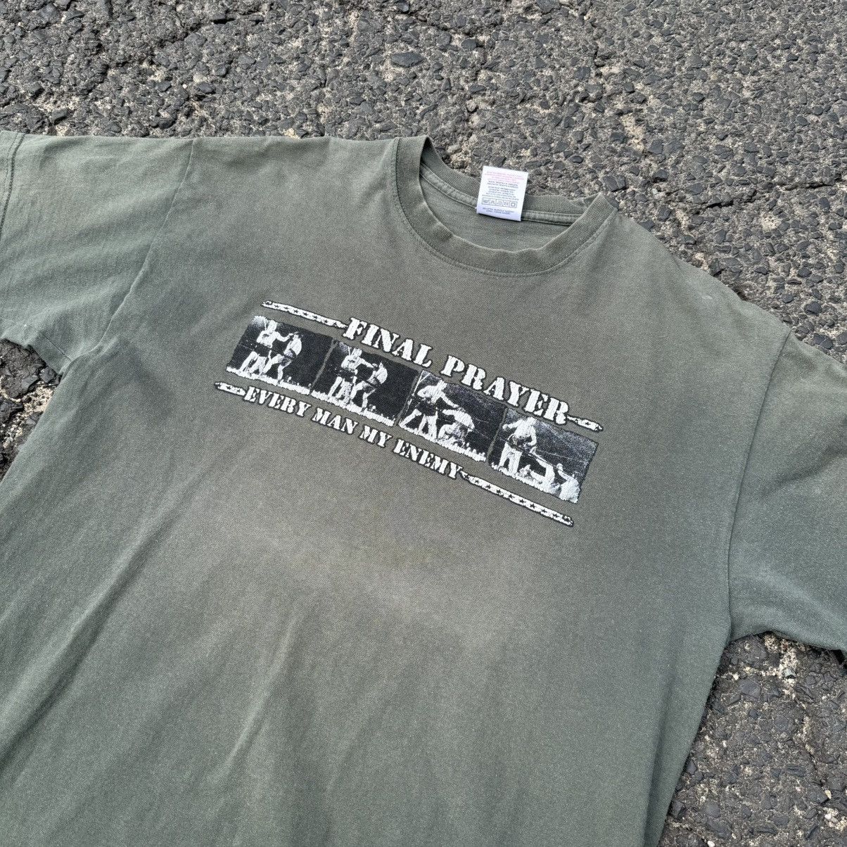 Band Tees Vintage FINAL PRAYER MY ENEMY Hardcore Punk Band Tee Faded Size US L / EU 52-54 / 3 - 12 Thumbnail