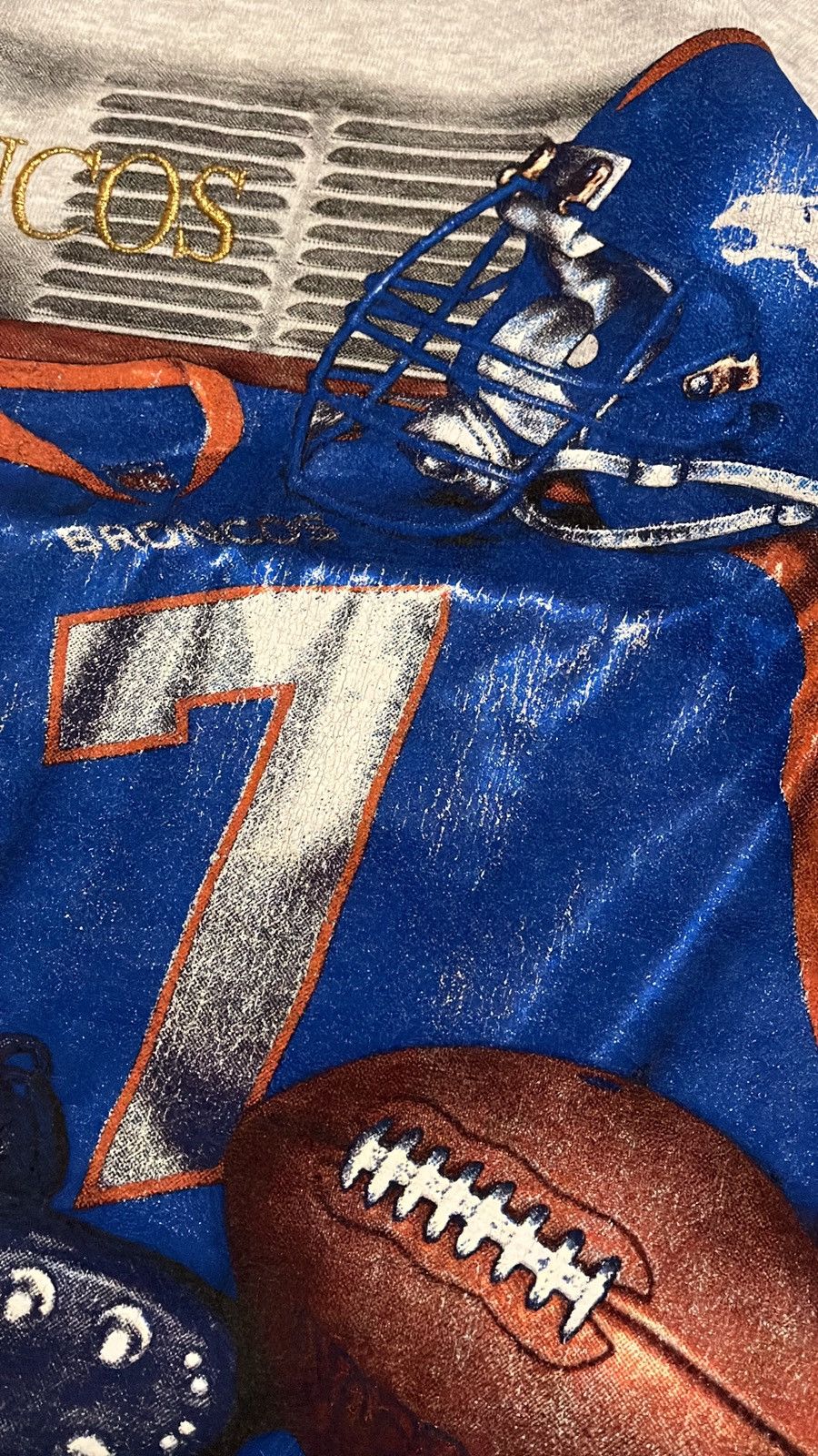 Russell Athletic × Starter × Vintage Vintage 1998 NFLP 90s BRONCOS Sweatshirt Size US L / EU 52-54 / 3 - 4 Thumbnail