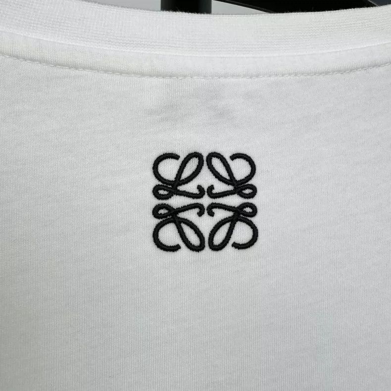 Loewe LOEWE White figure print short sleeves Size L / US 10 / IT 46 - 3 Thumbnail