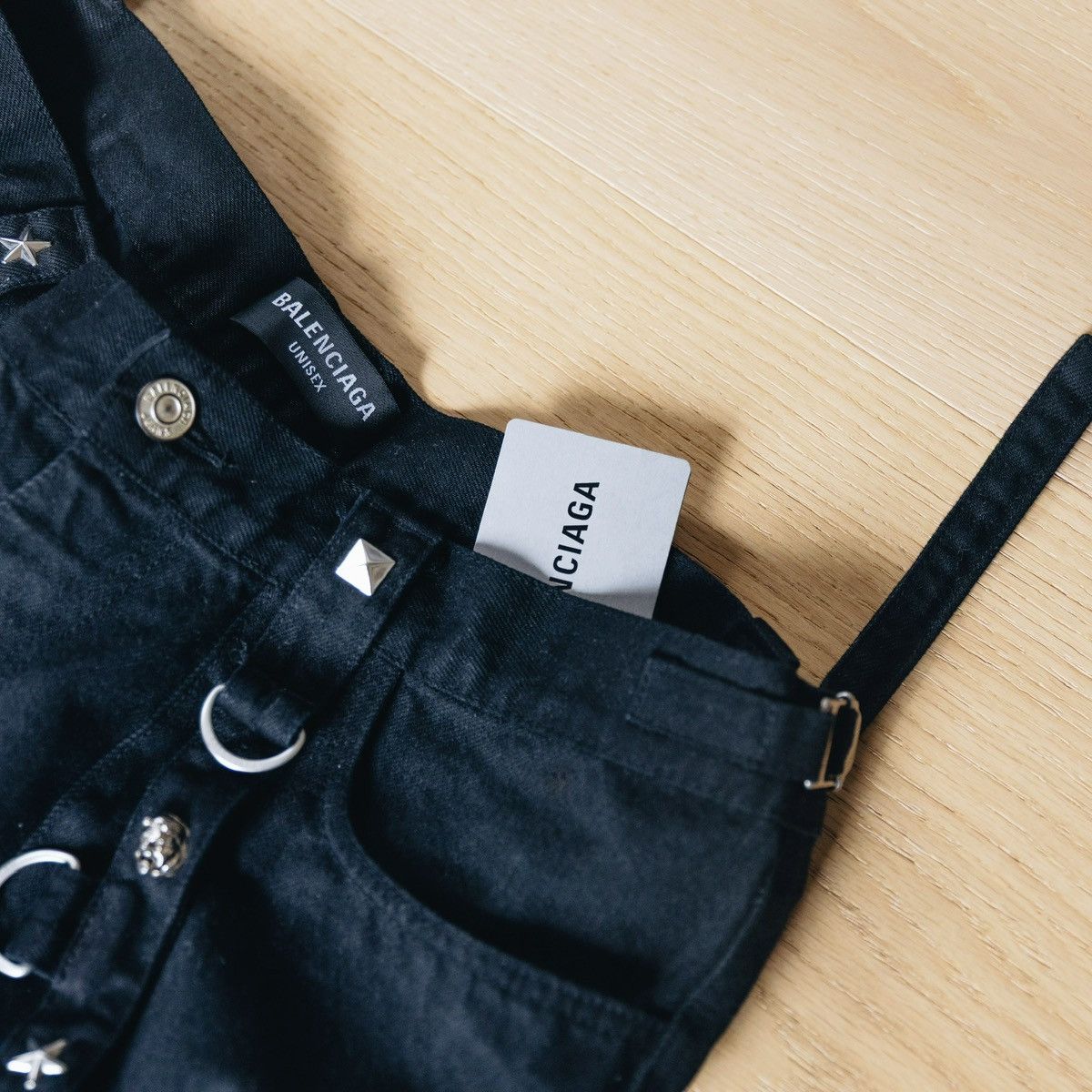 Balenciaga Balenciaga Raver Baggy Fit Japanese Denim Pants (Size 32) Size US 32 / EU 48 - 3 Thumbnail