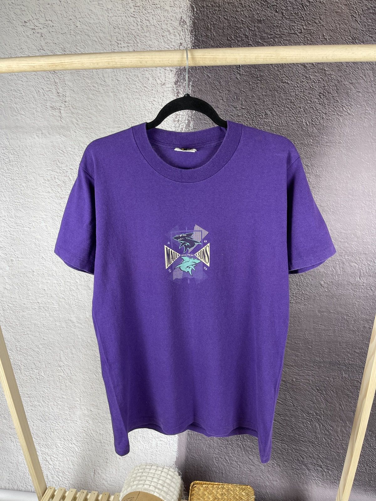 Maui and Sons Maui and Sons vintage made in USA 80s 90s single stitch tee Size US M / EU 48-50 / 2 - 1 Thumbnail