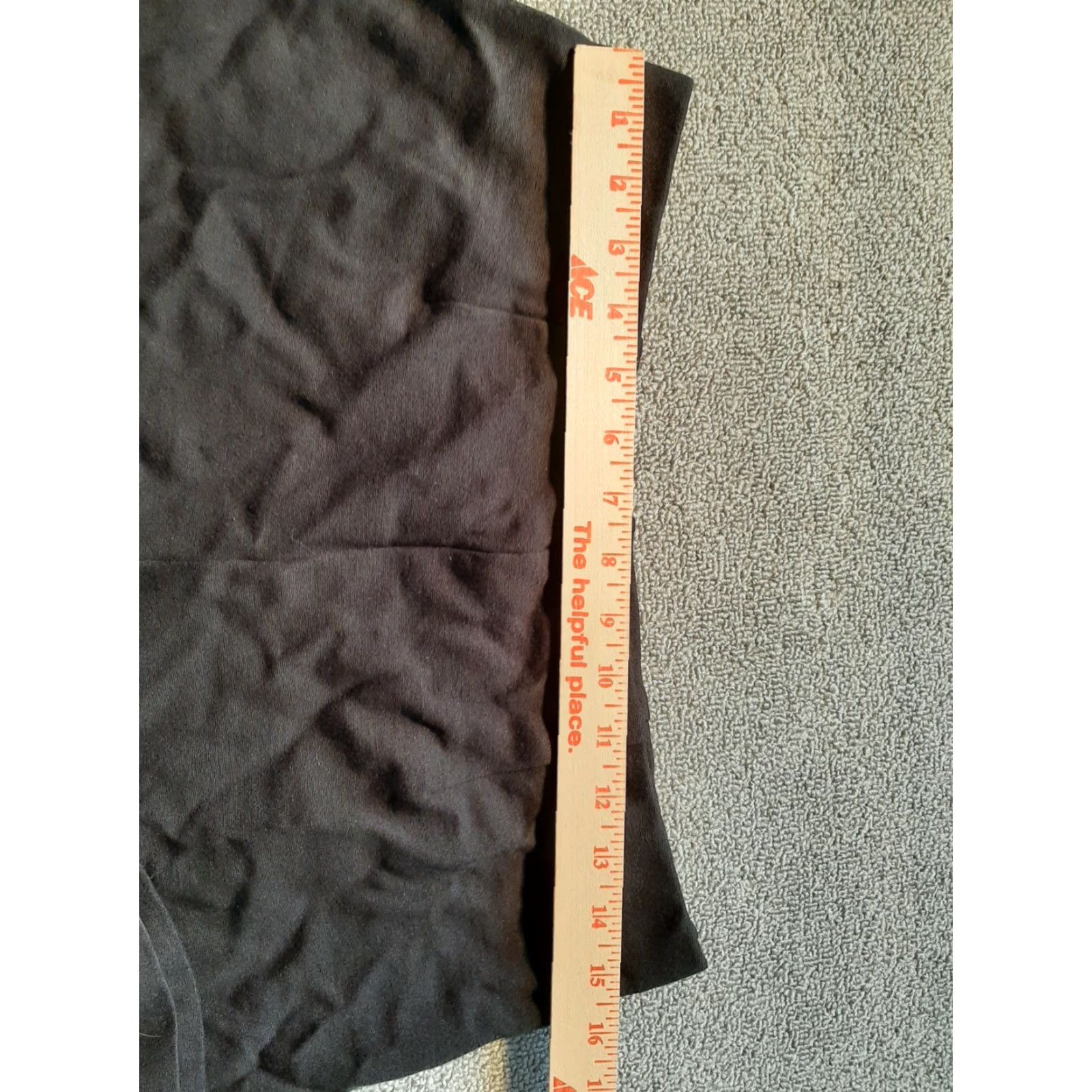 Liz Claiborne Liz Claiborne Dress Pants Womens Size M Black Dress Pants - Liz Claiborne Women Medium Cotton Blend Flat Front Solid Stain Discount Size 32" / US 10 / IT 46 - 3 Thumbnail