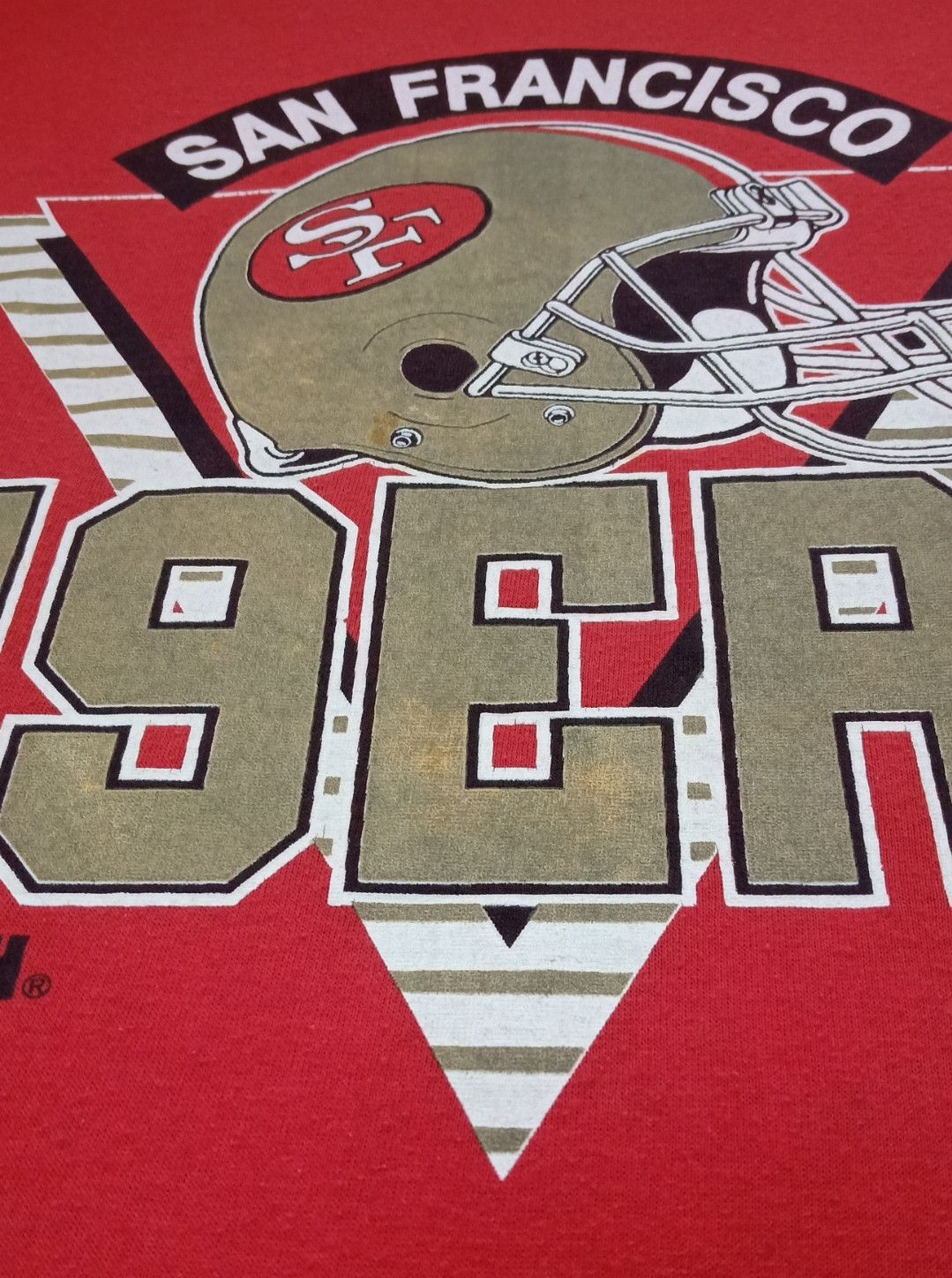 NFL × Vintage Vintage 90s NFL San Francisco 49ERS T-shirt Size US L / EU 52-54 / 3 - 7 Thumbnail