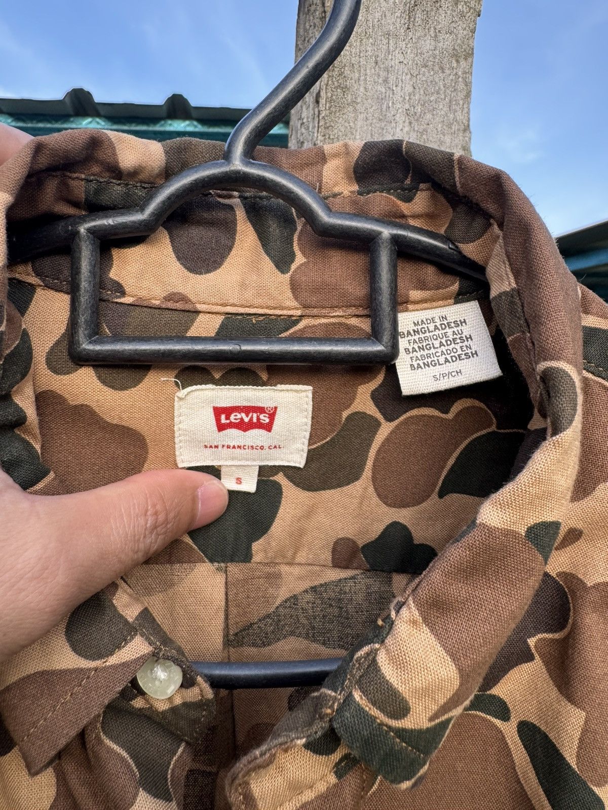 Levi's Levi’s Camo Frog Long Sleeve Button Size US S / EU 44-46 / 1 - 5 Thumbnail